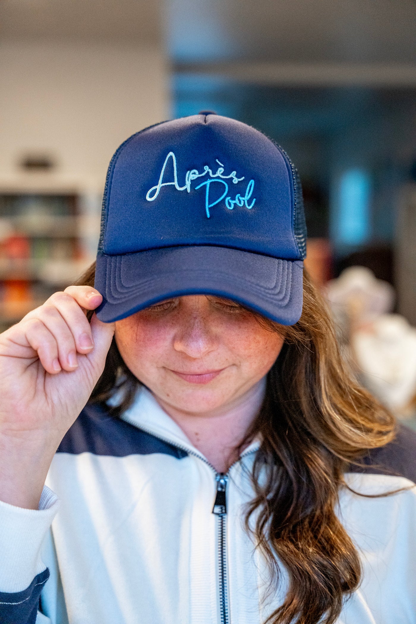 Après Pool Embroidered Trucker Hat