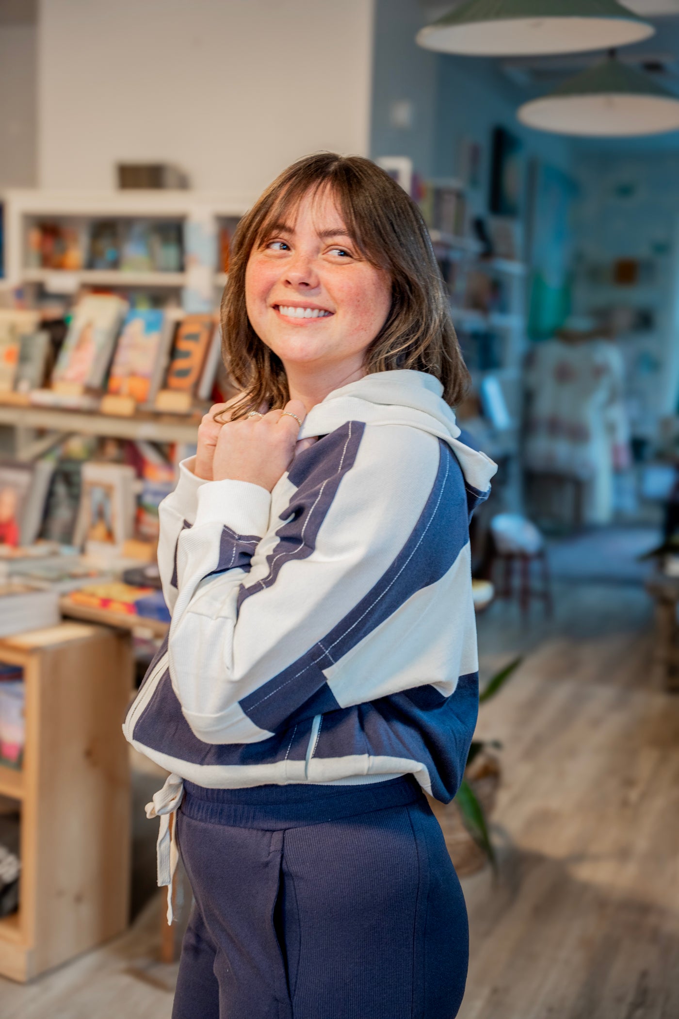 The Yarn-Dye Ribbed Hoodie