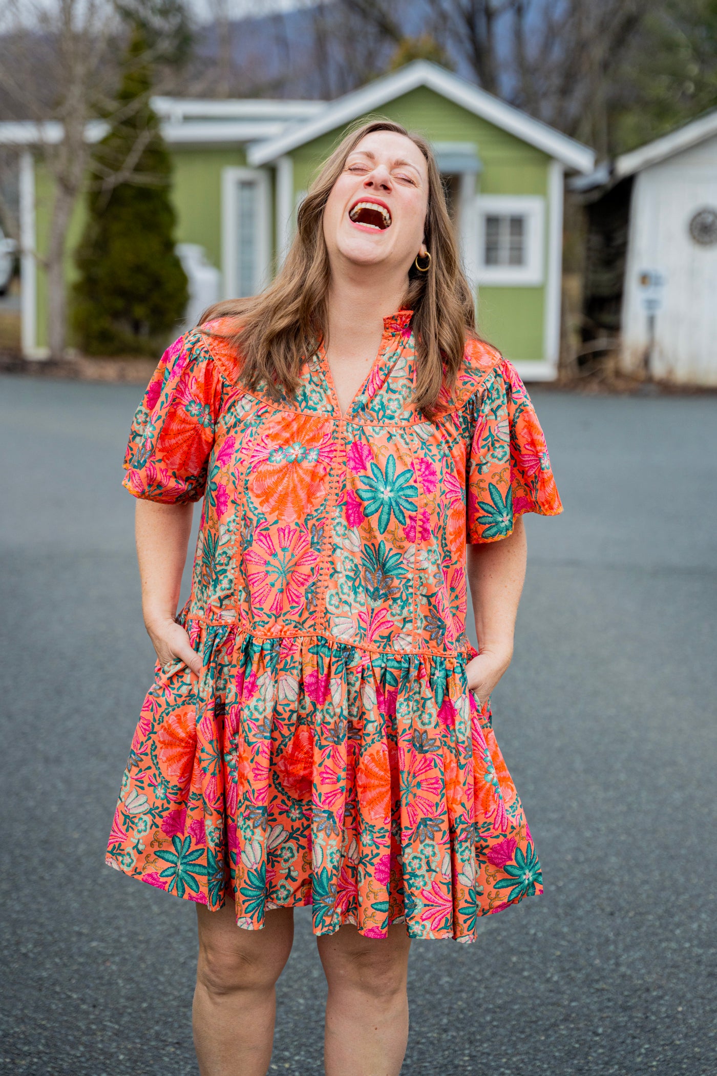 The Viola Floral Dress