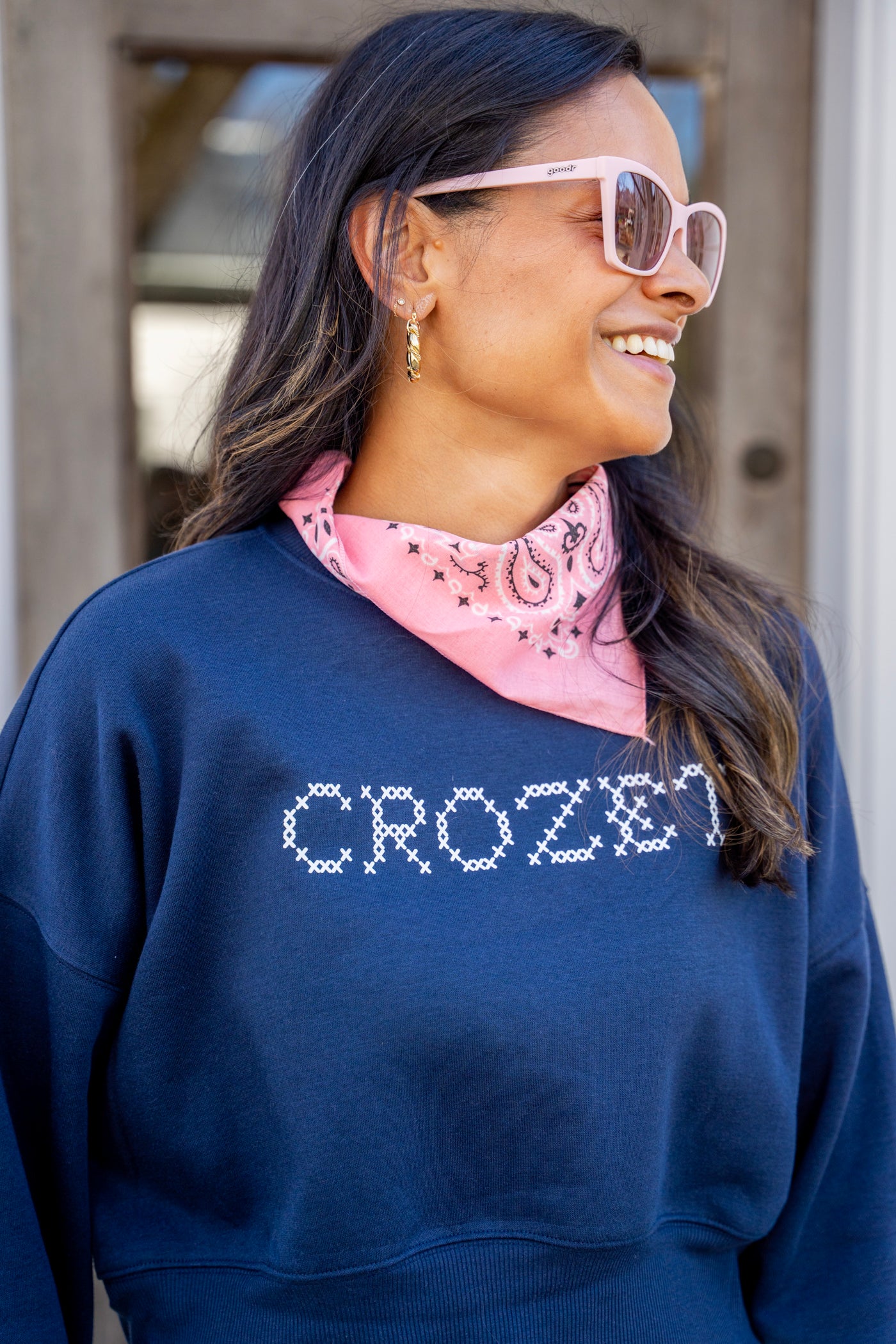 Crozet Crosstitch Sweatshirt