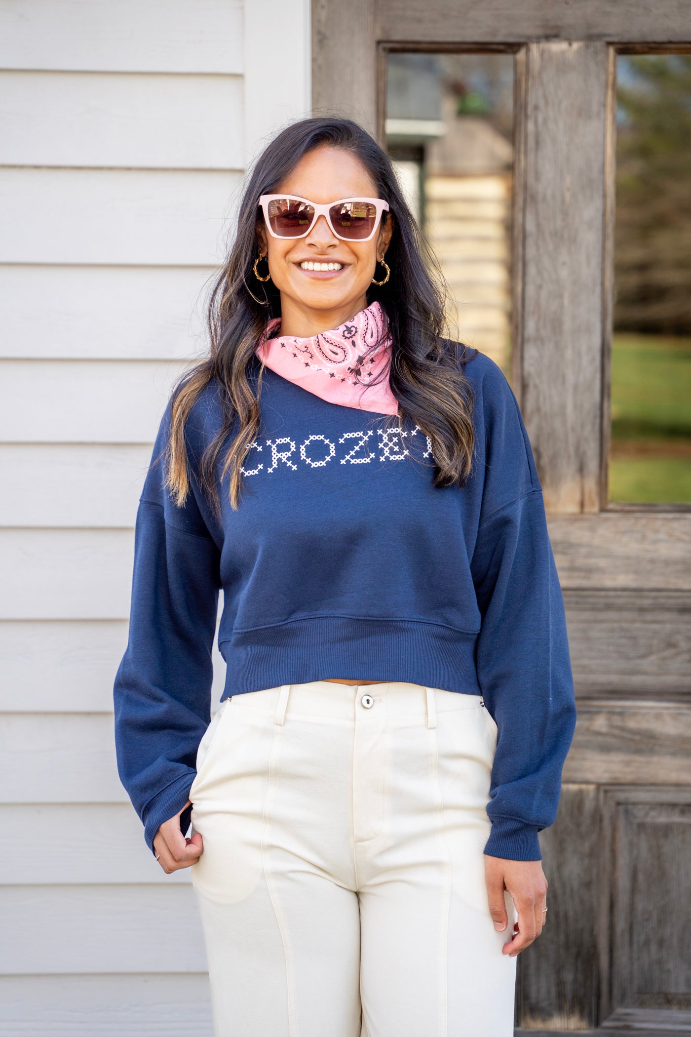 Crozet Crosstitch Sweatshirt