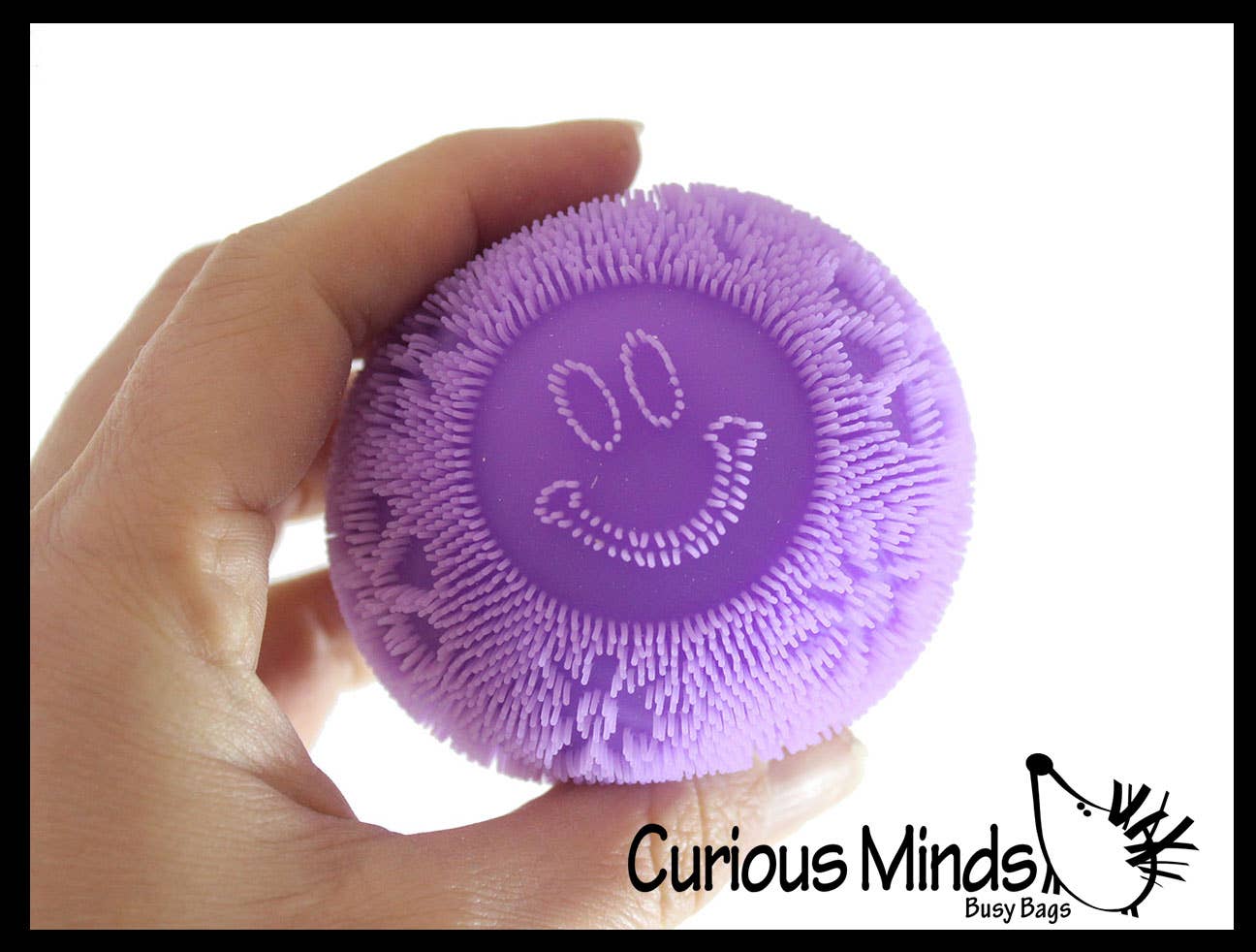 1 NeeDoh Fuzzball FLOWER POWER Soft Doh Filled Stretch Ball