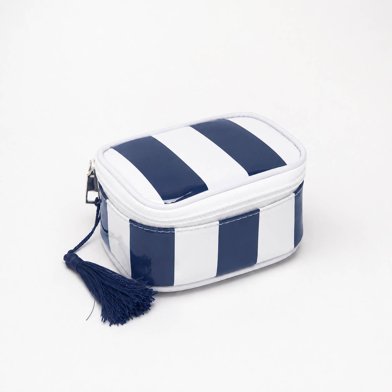 Mini Stripe Cosmetic Case