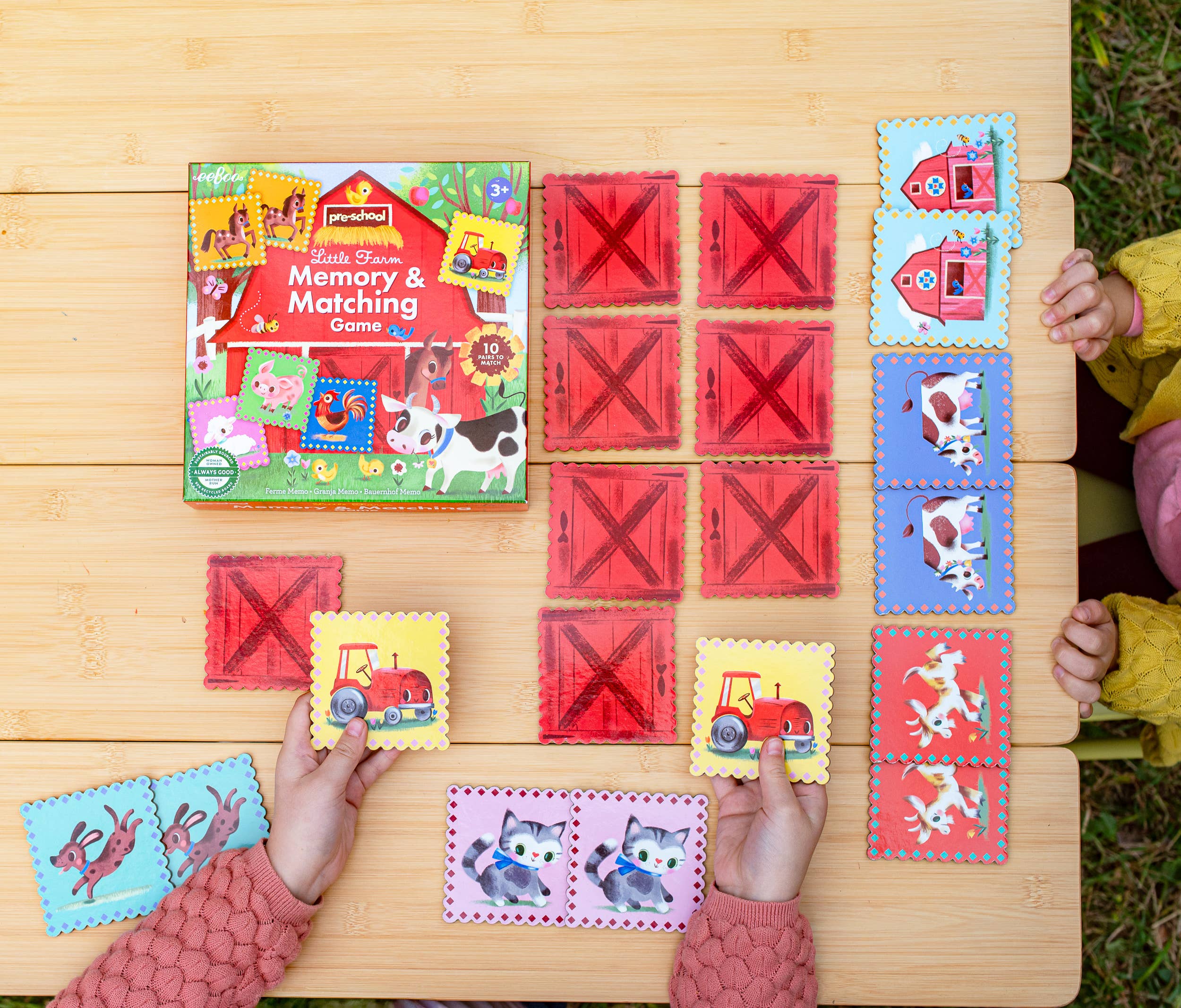 Little Farm Pre-School Matching Game