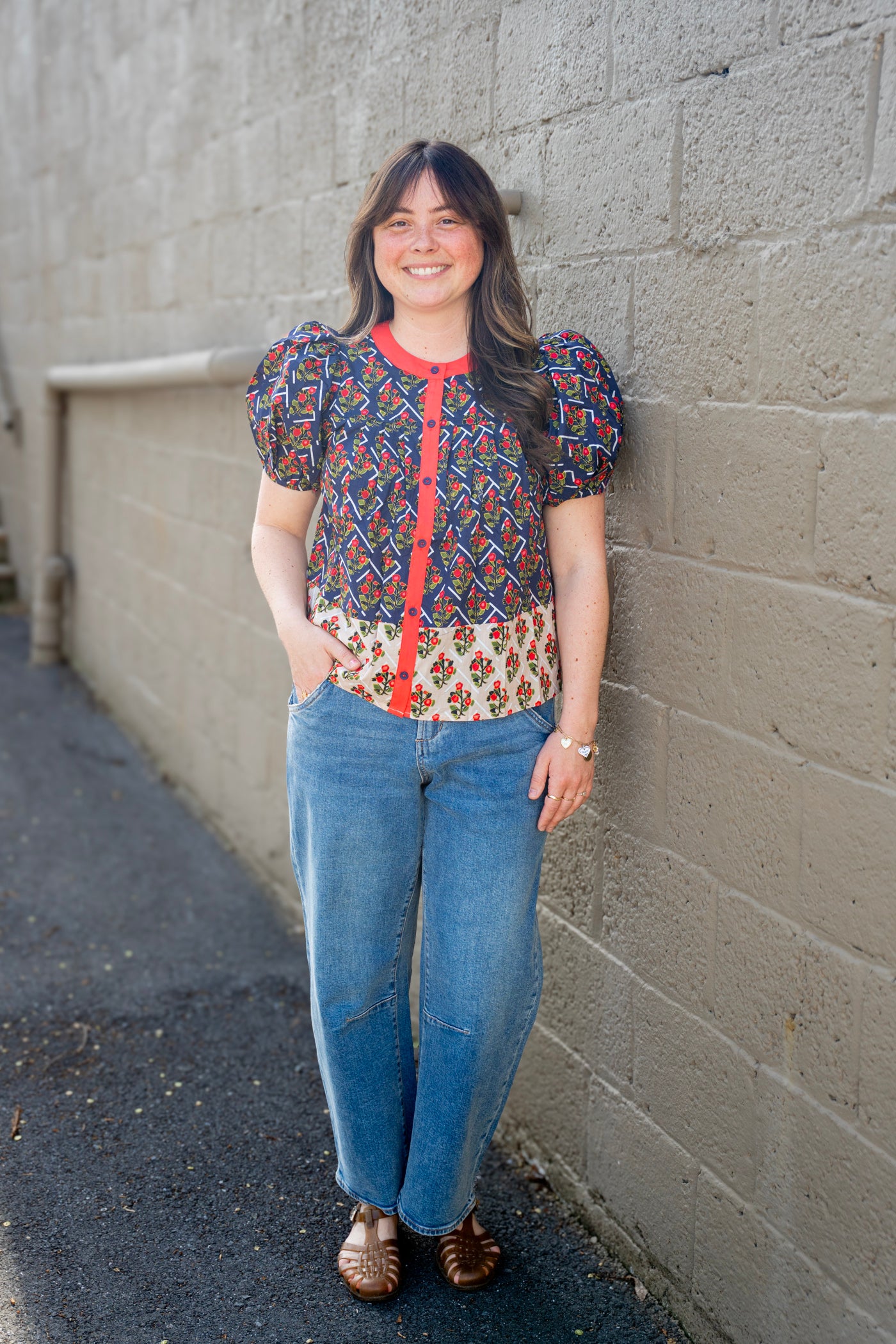 Garden Patchwork Blouse