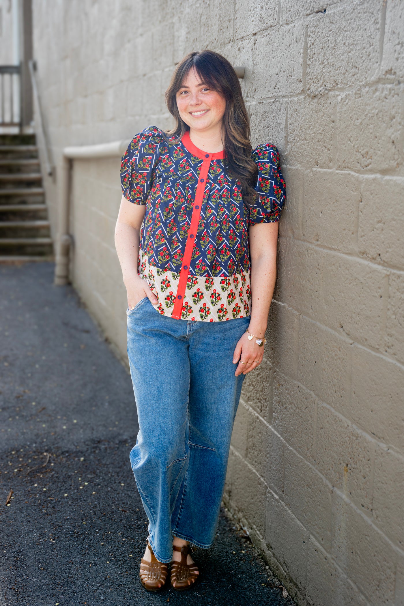 Garden Patchwork Blouse