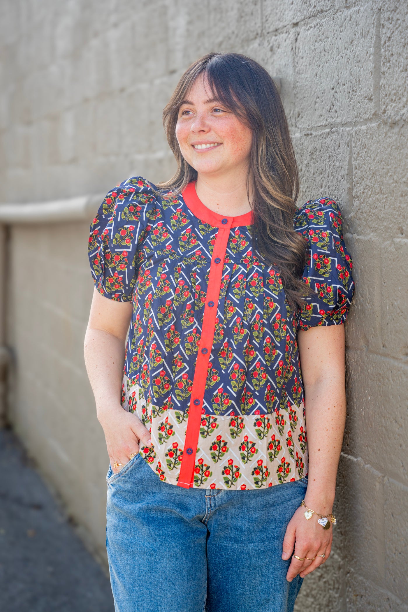 Garden Patchwork Blouse