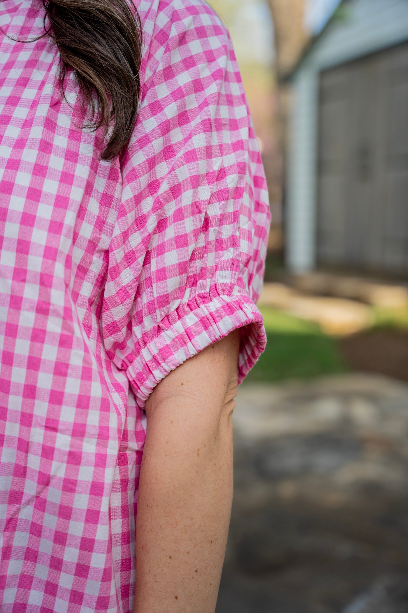Pink Picnic Gingham Mini