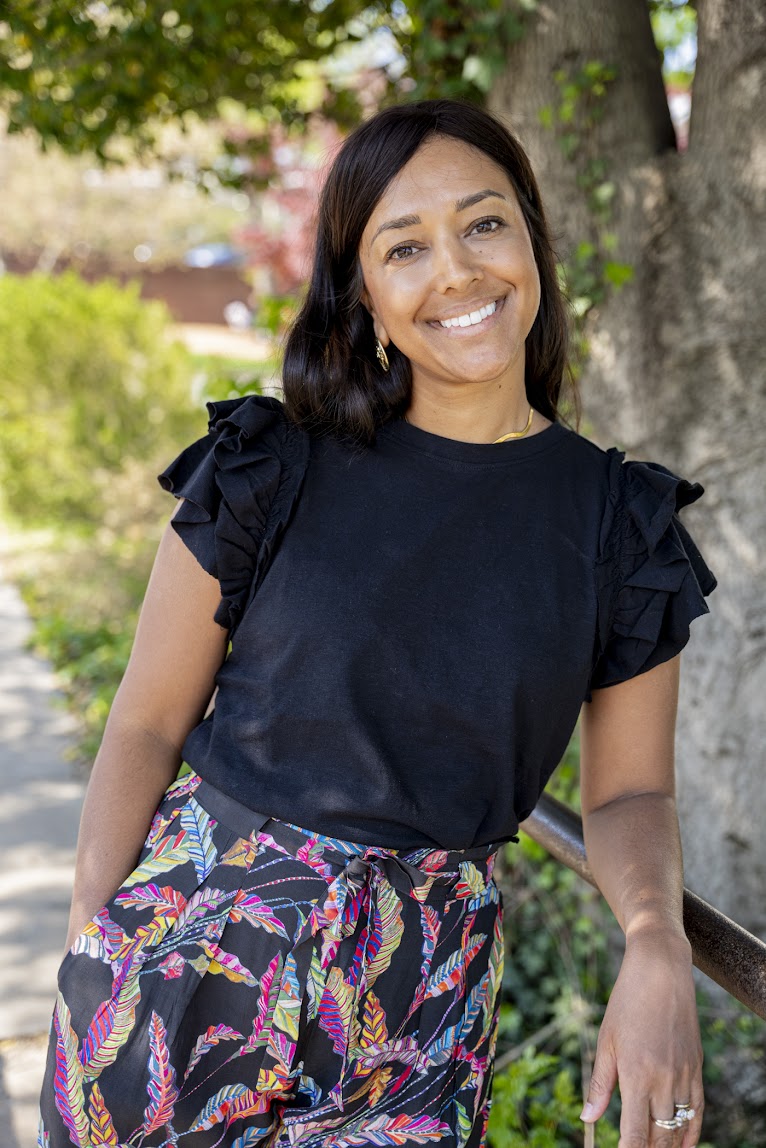 Black Ruffle Sleeve Top