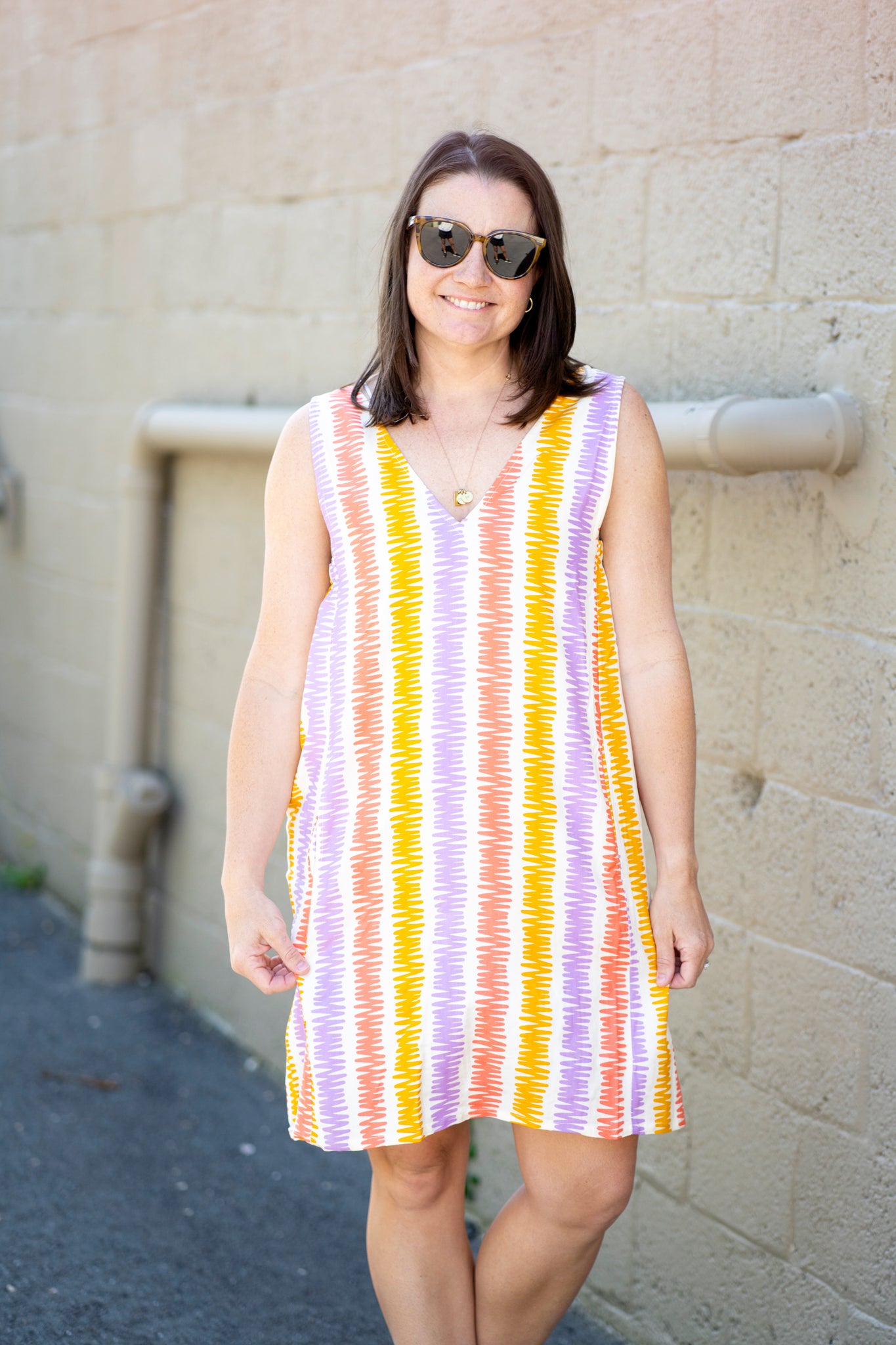 Rays of Color Dress