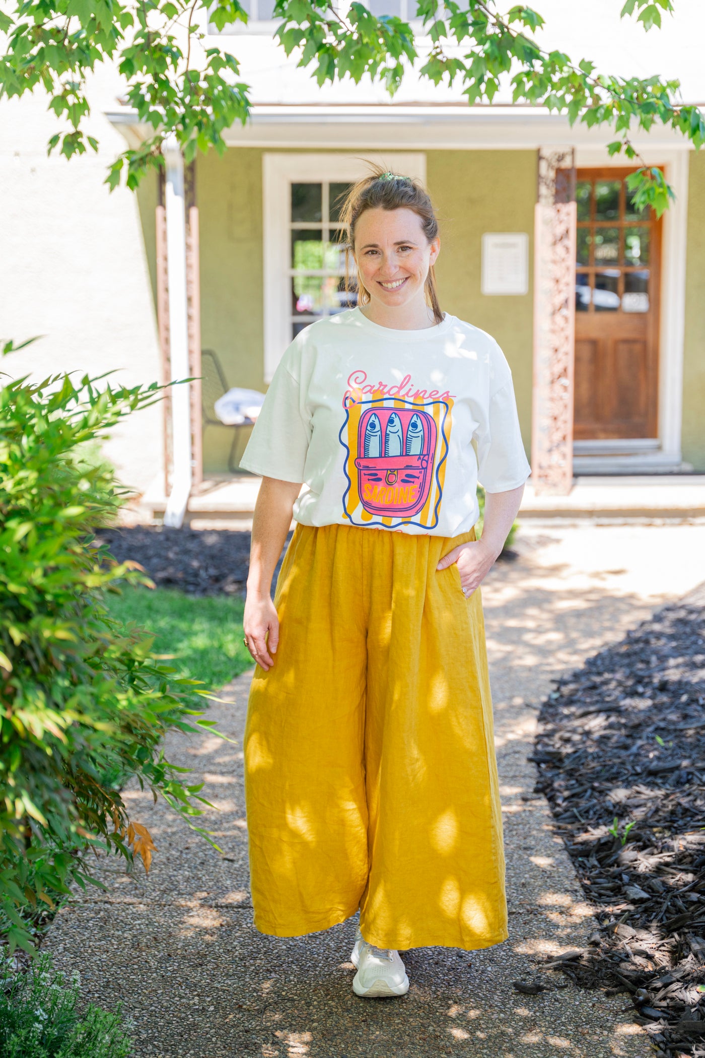 The Sardine Oversized Graphic Tee