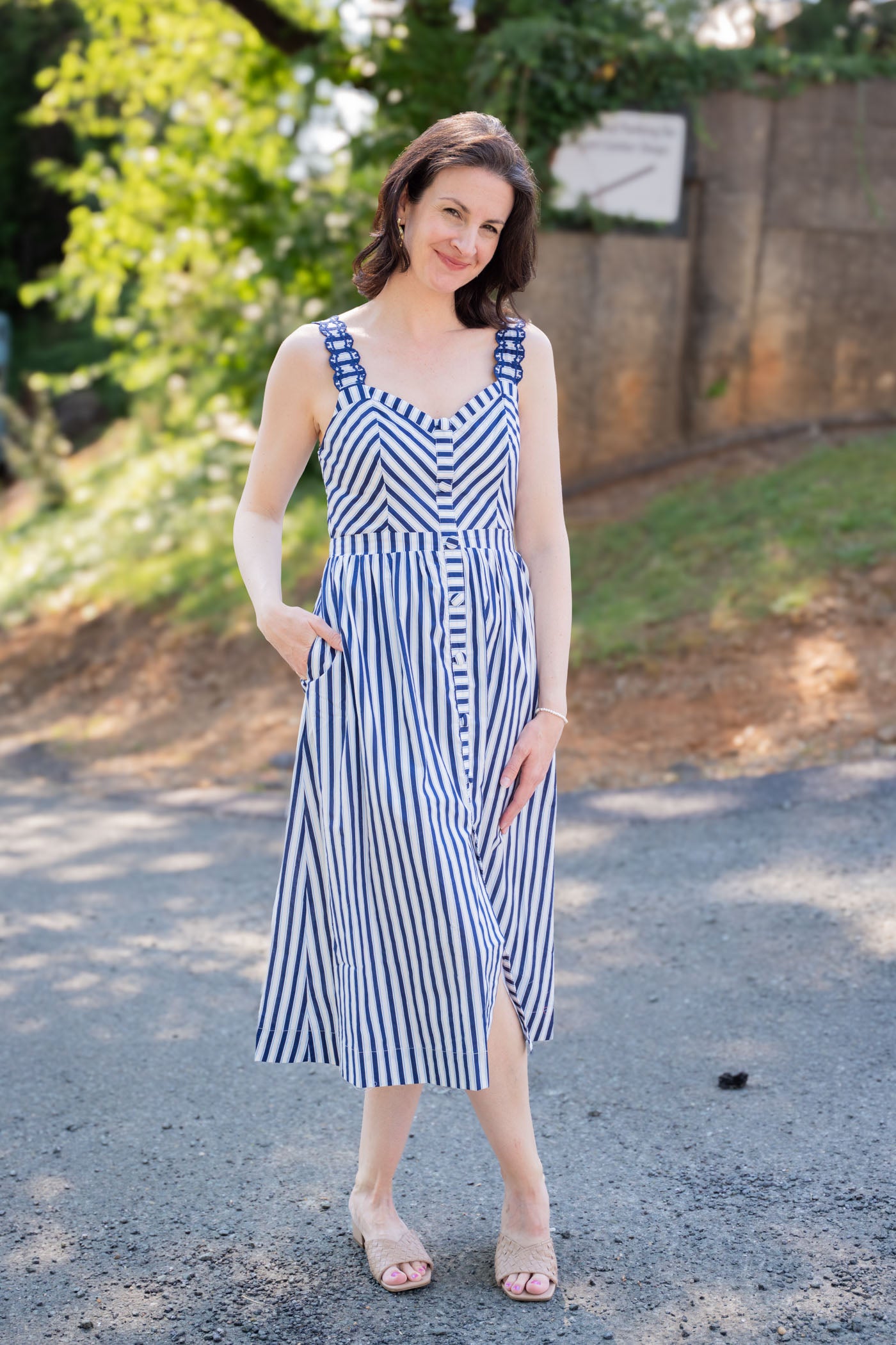 dress blue delta Gamma Phi Delta Dress – Tauntus Inc. Greek Store main image 0