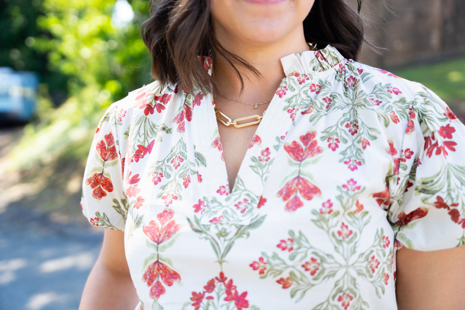 Kinsey Puff Sleeve Blouse