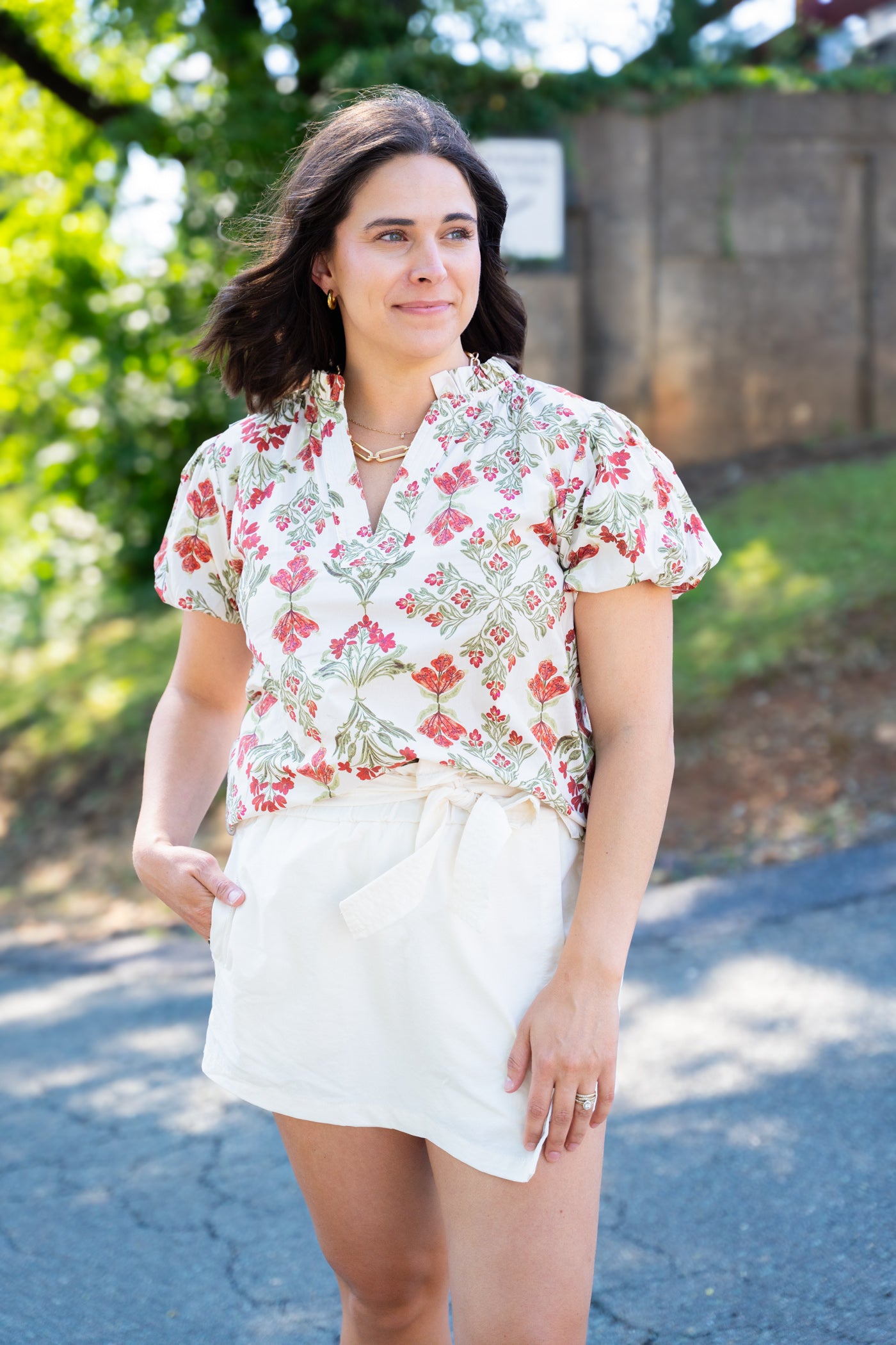 Kinsey Puff Sleeve Blouse