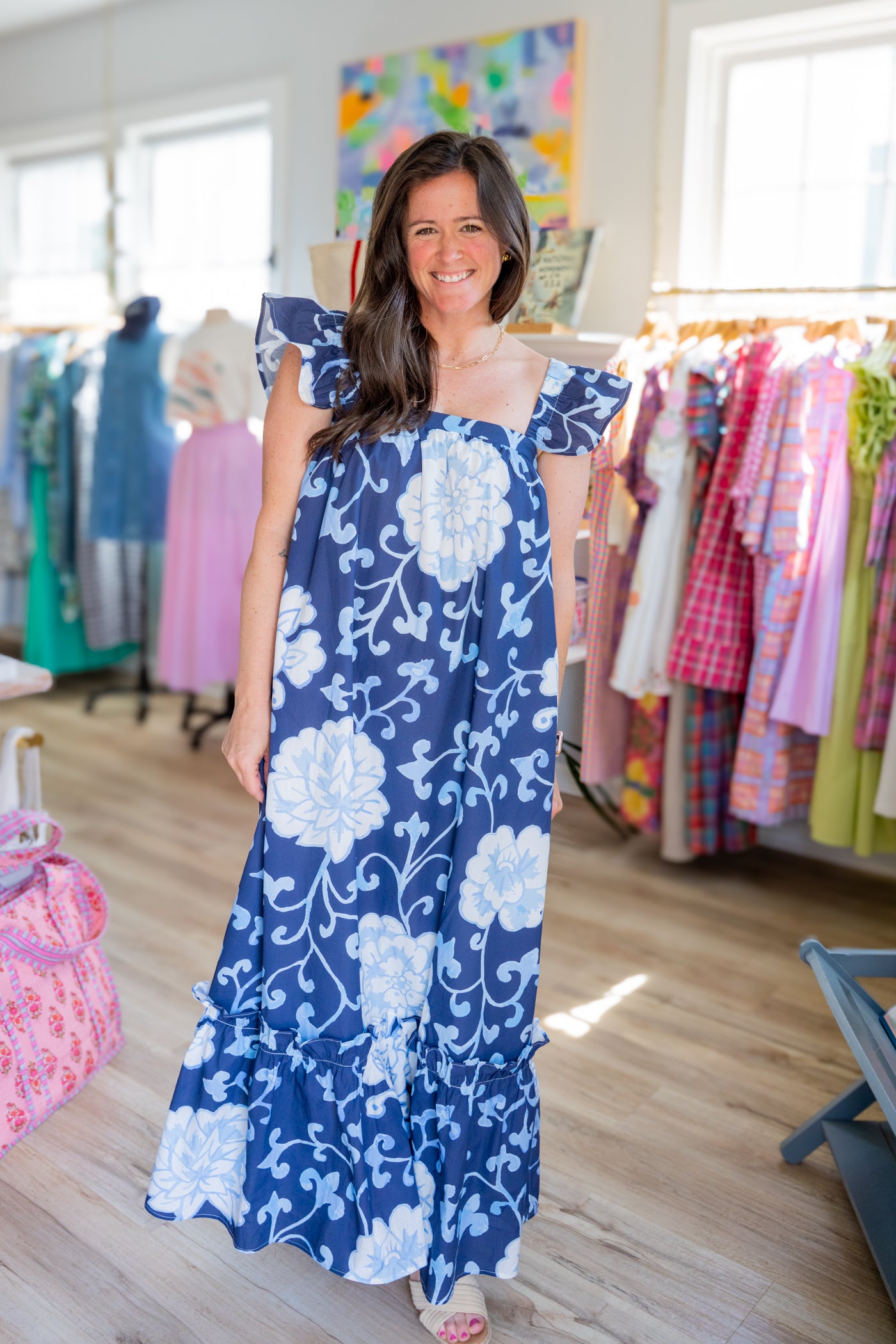 Bluebell Breeze Maxi Dress Small Bluebell Breeze Maxi Dress Small