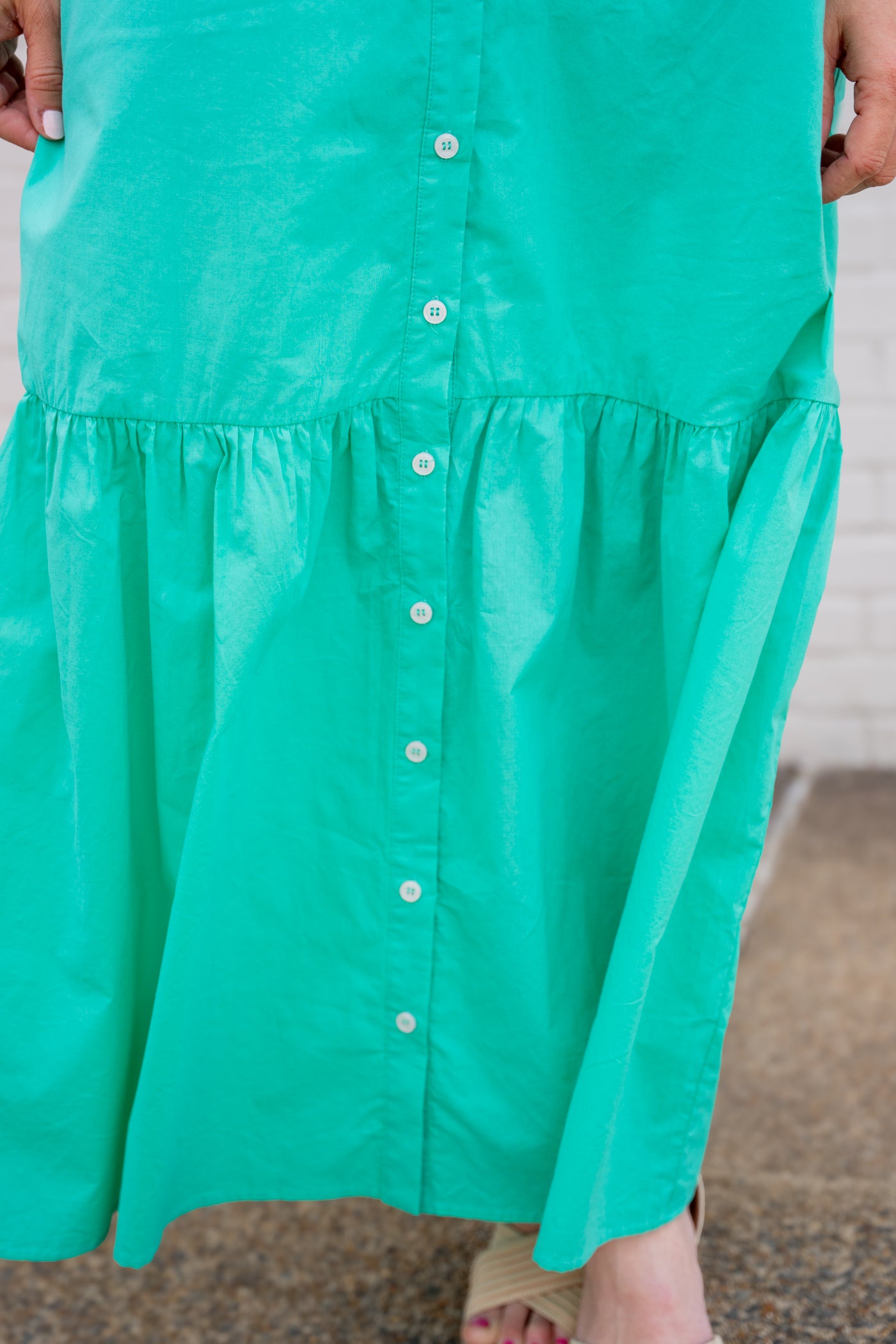 The Pistachio Maxi Dress
