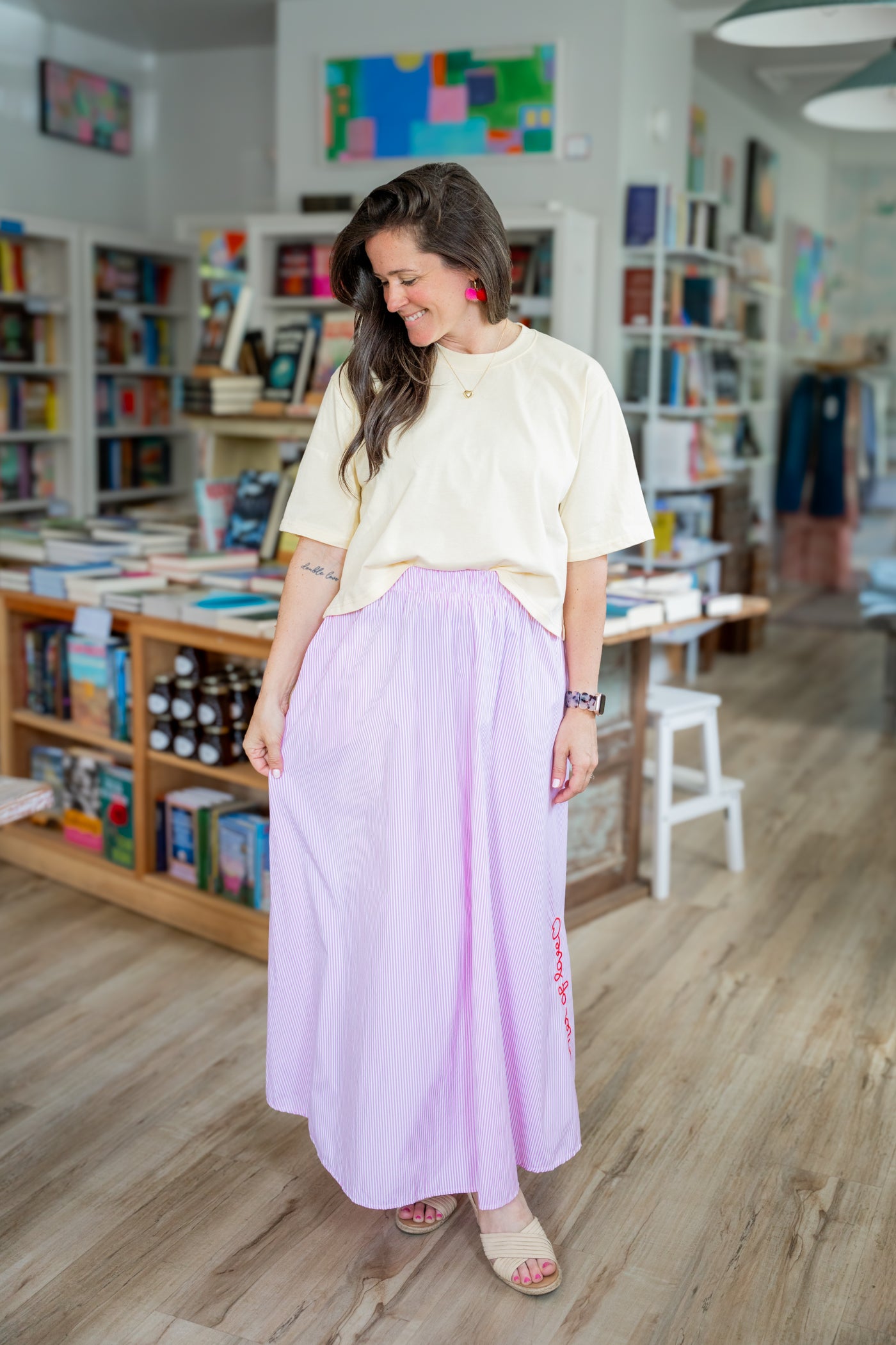 The Summer of Love Embroidered Skirt