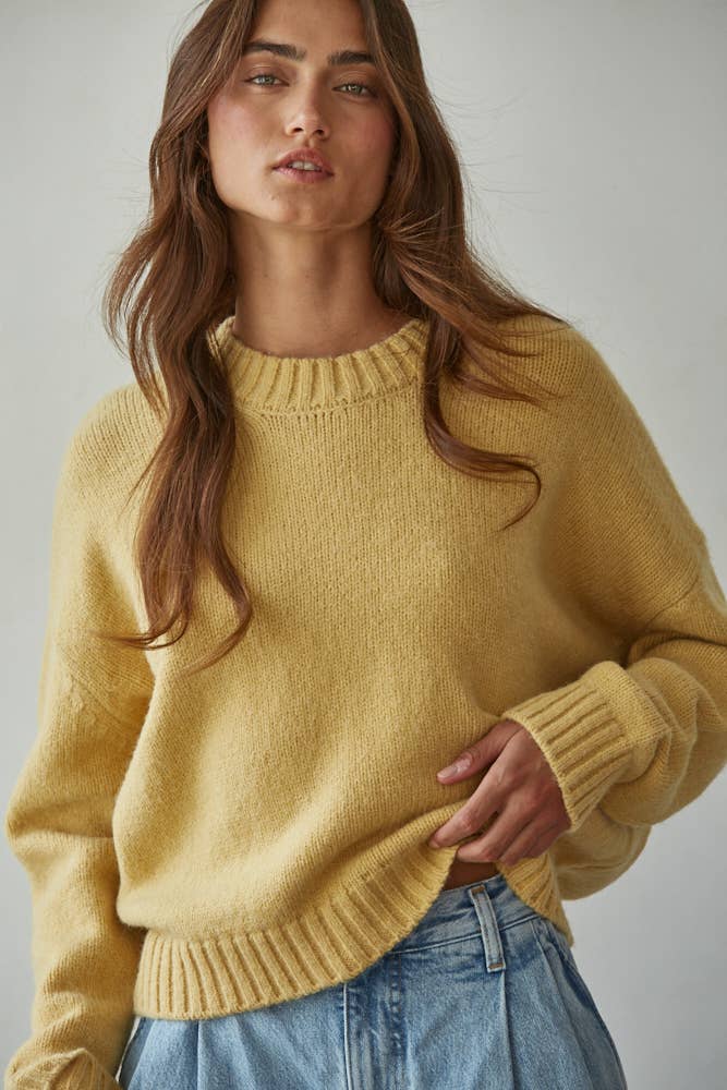 Golden Hour Crewneck Sweater