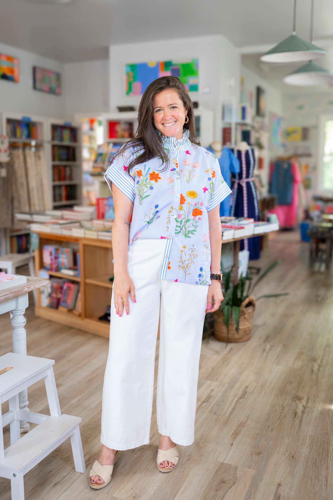 Mixed Bouquet Blouse