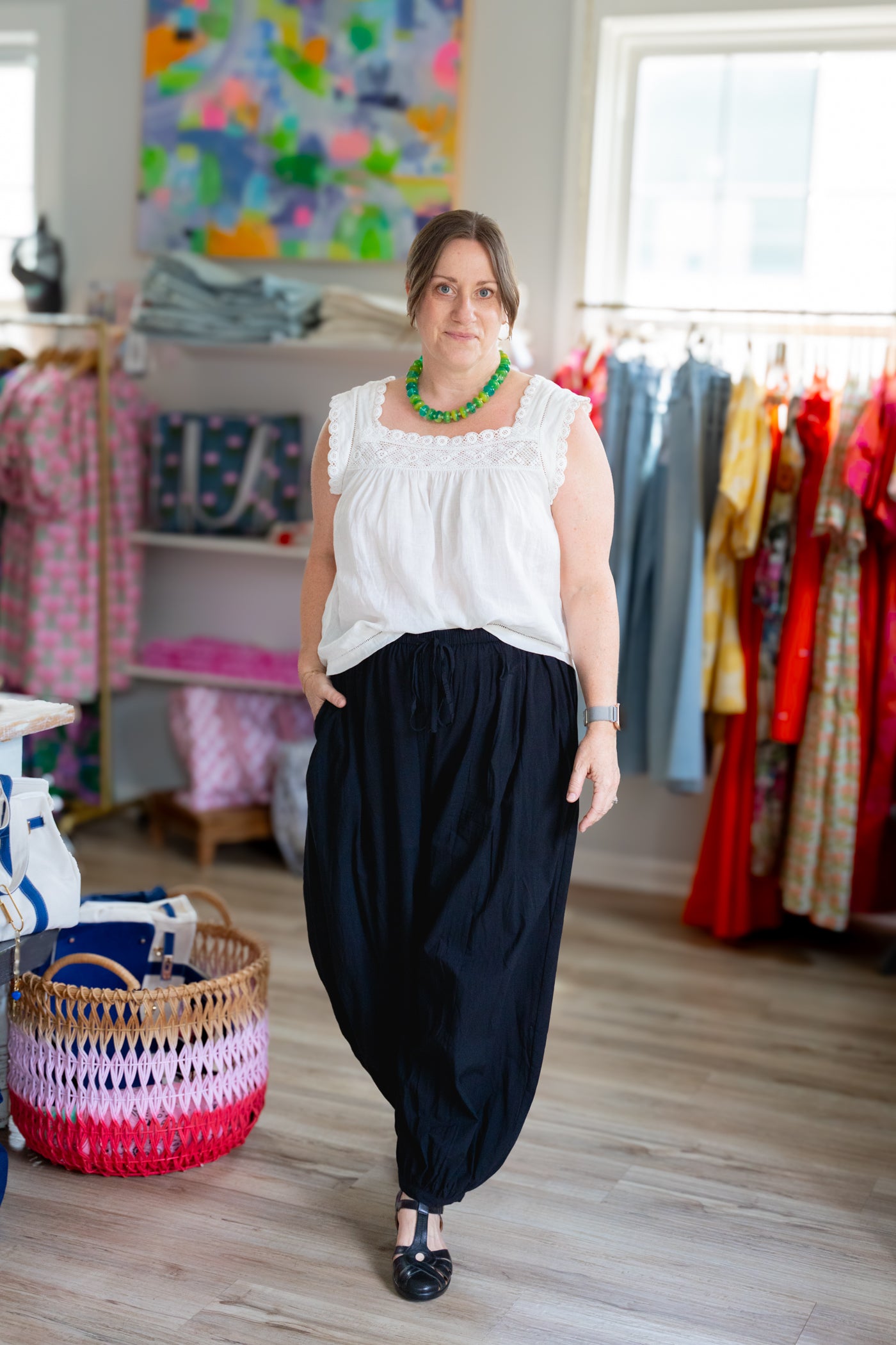 Boho Drawstring Balloon Pants