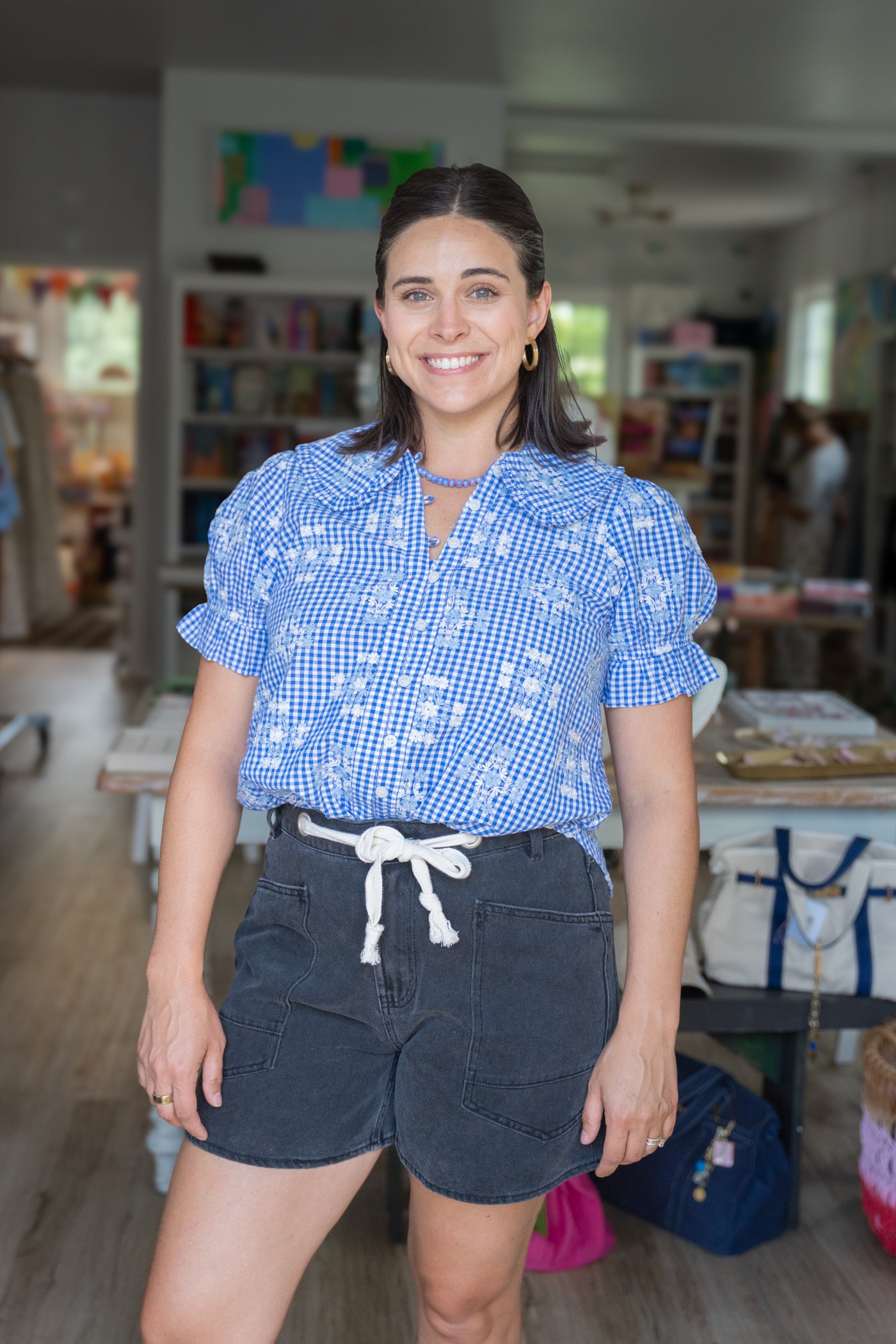 Marin Tie Belt Shorts