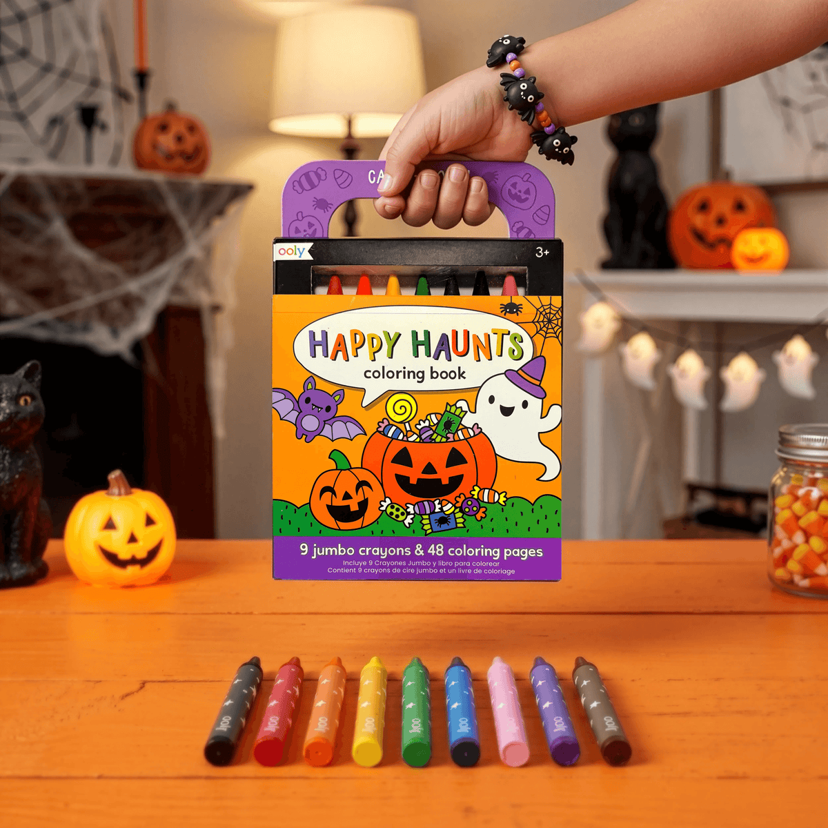 Carry-Along Coloring Book Set - Happy Haunts
