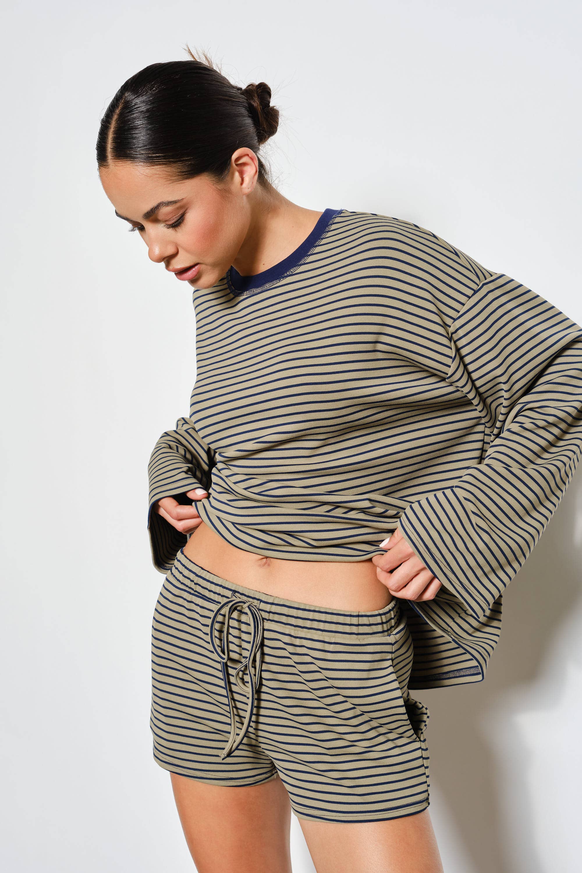 Cassandra Striped Top