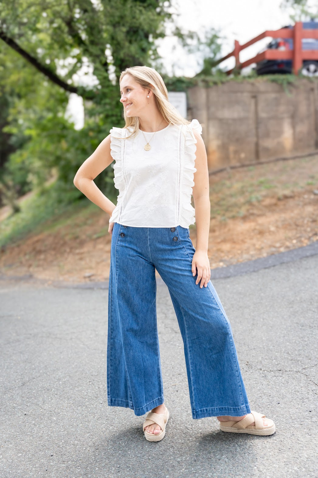 Sailor Wide Leg Jeans
