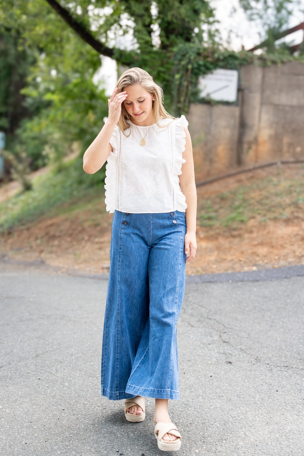 Sailor Wide Leg Jeans