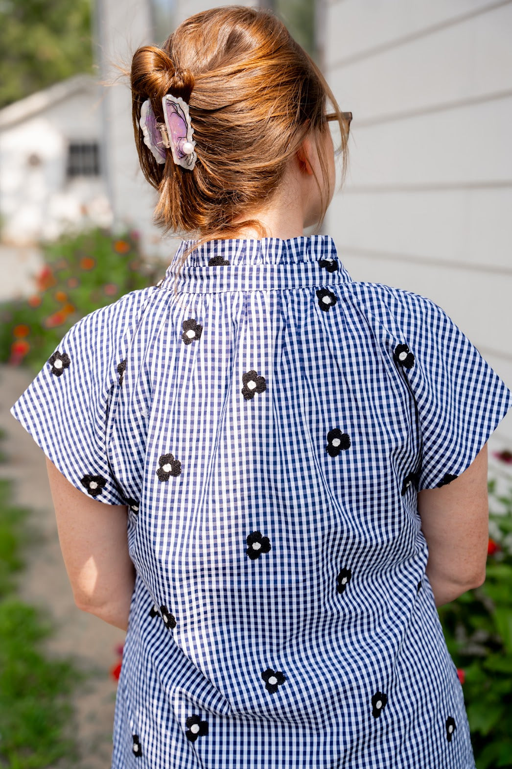 Ginger Gingham Mini Dress