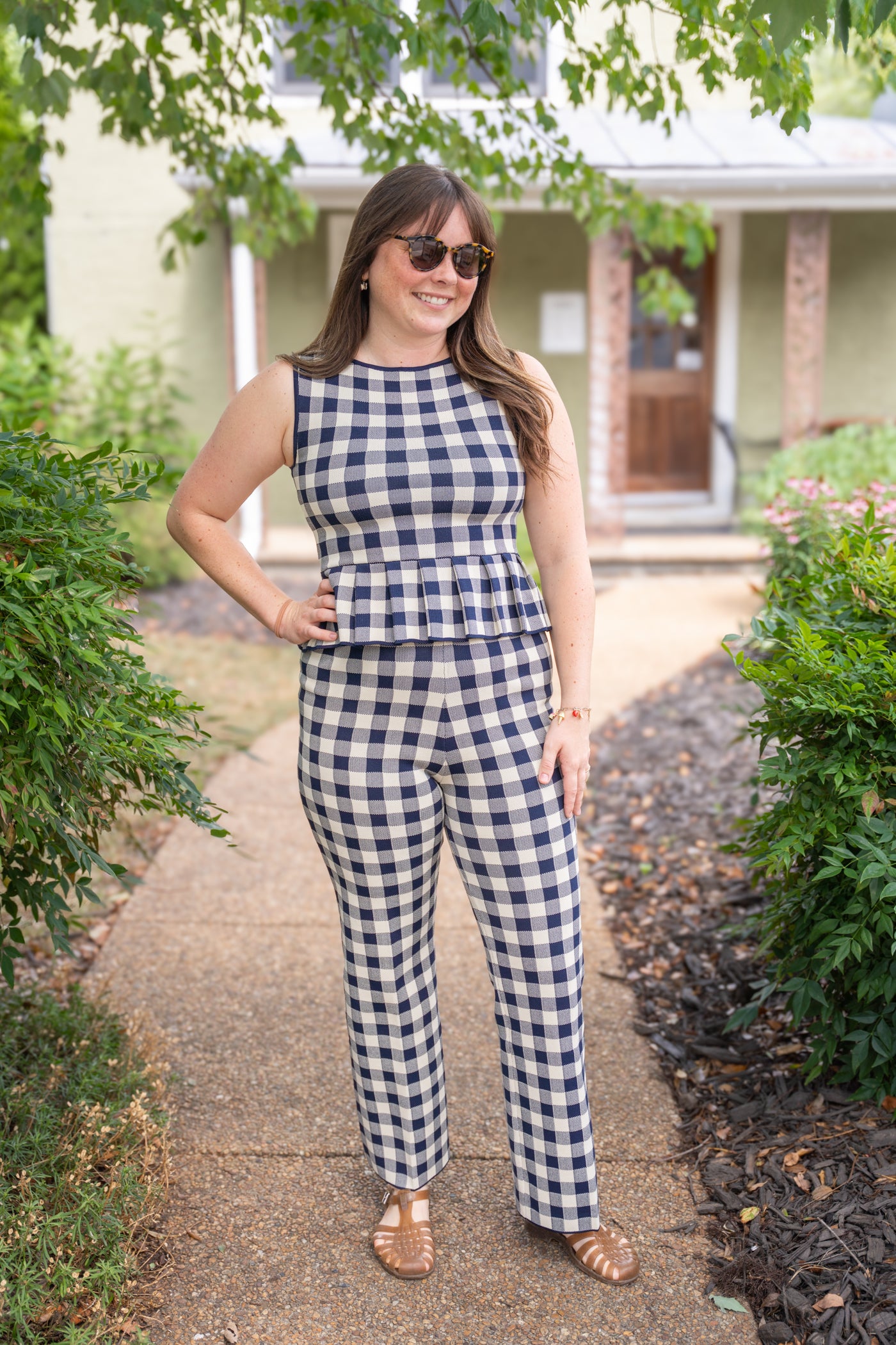 Clara Knit Peplum Top