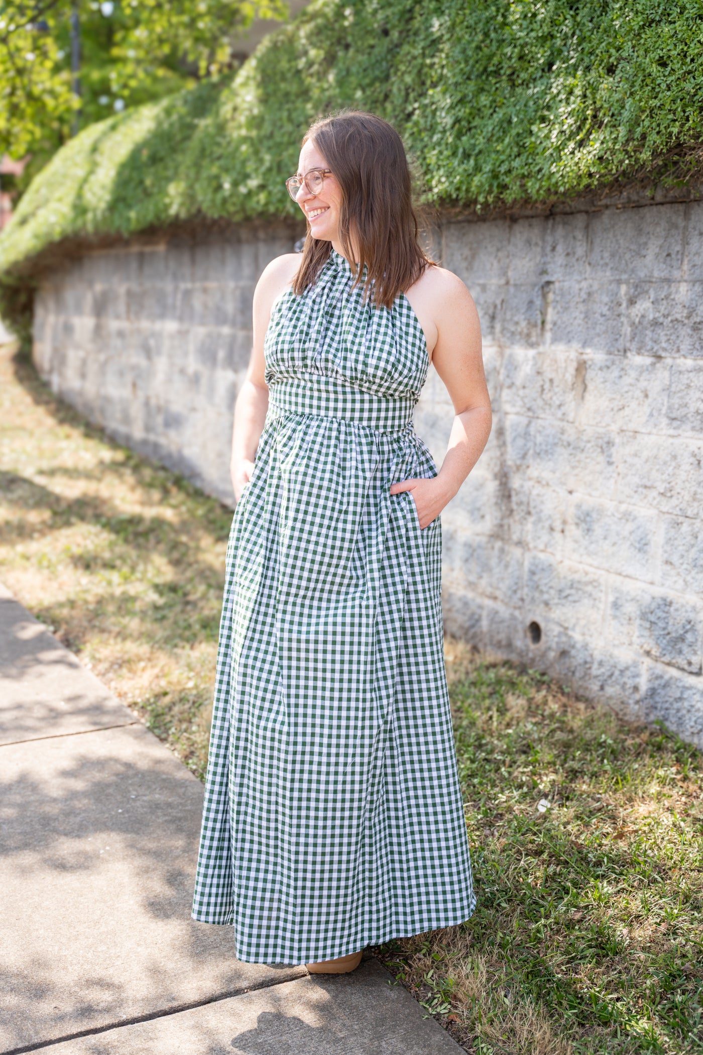 Priscilla Halter Dress