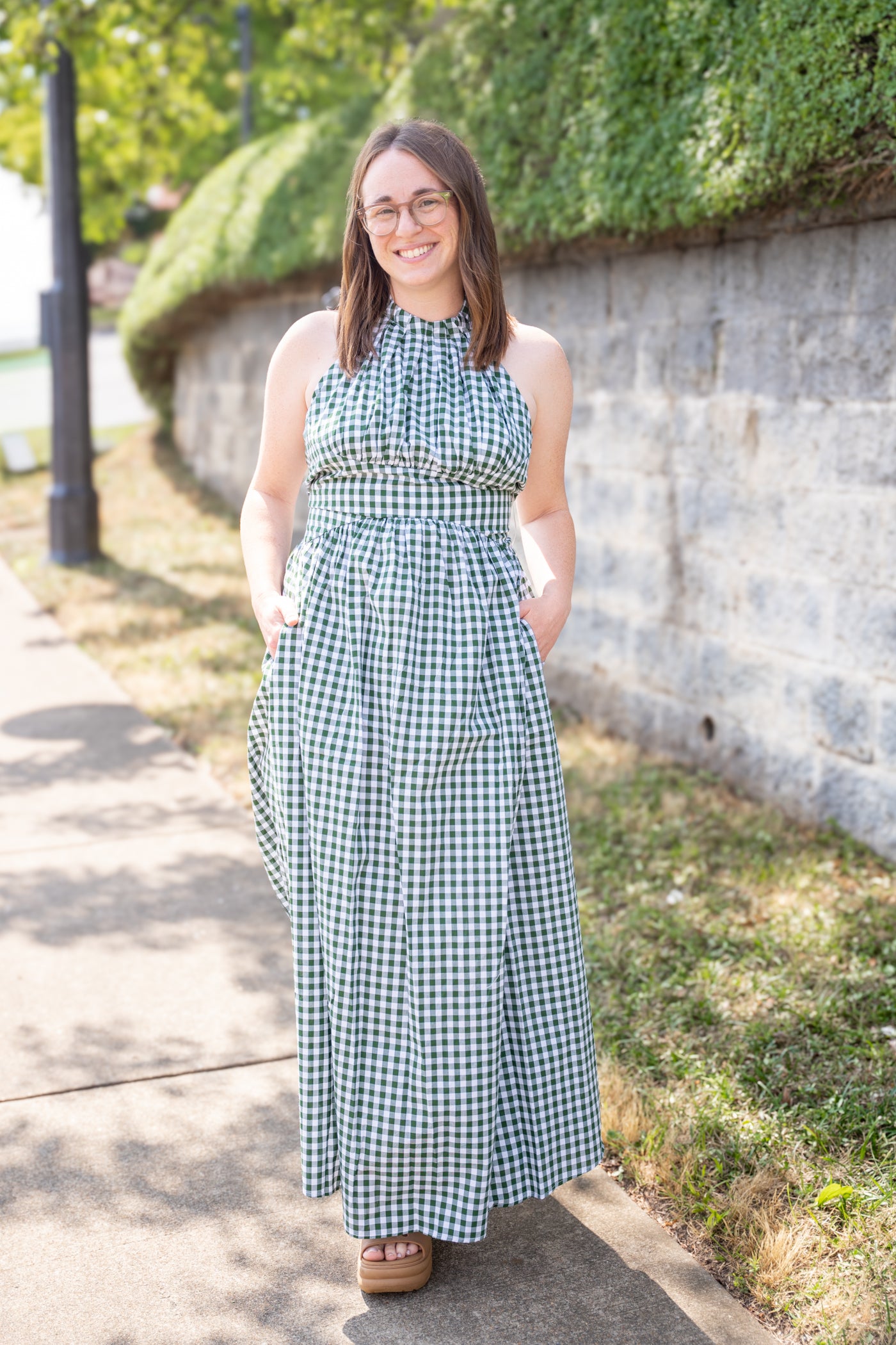 Priscilla Halter Dress