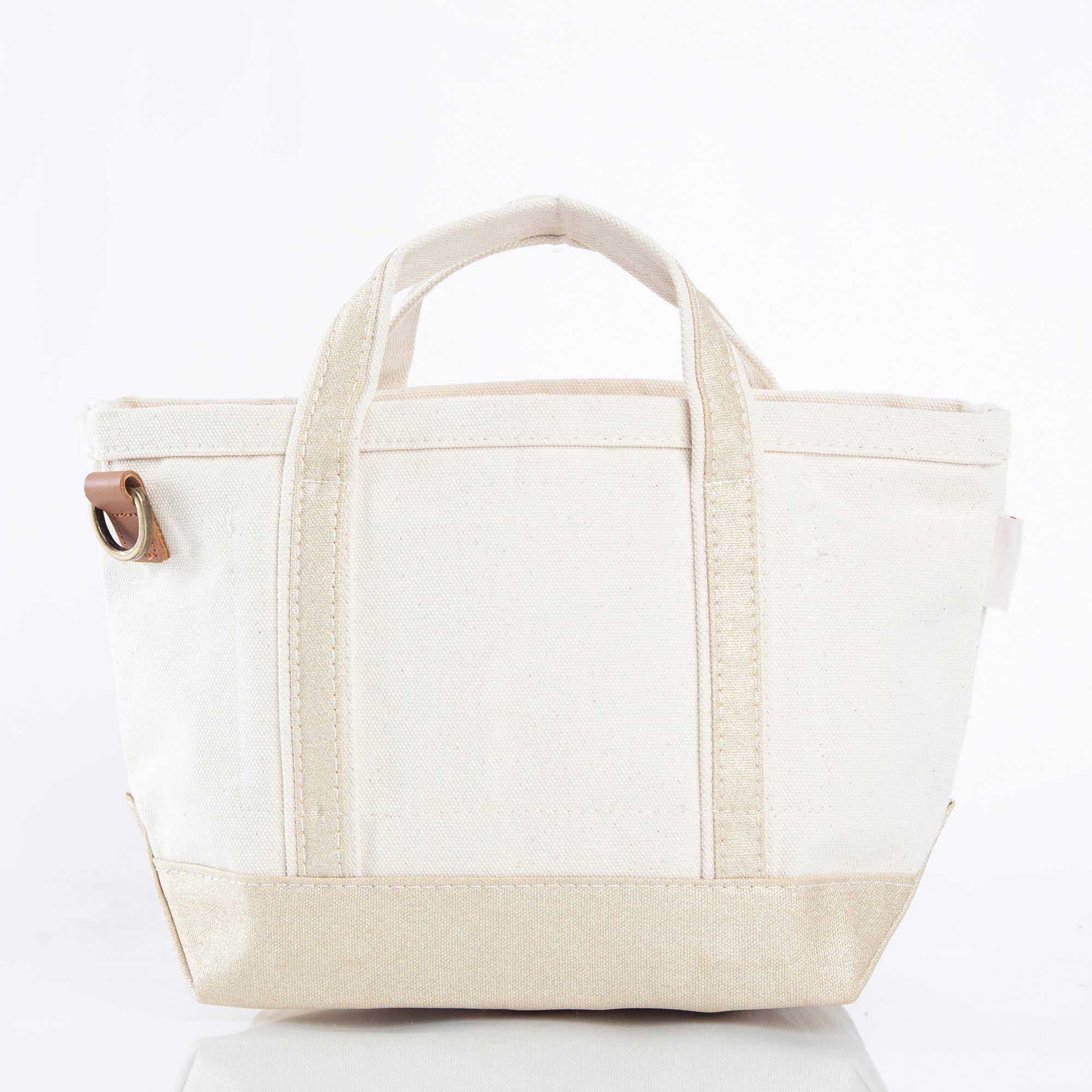Crossbody Tote: Gold
