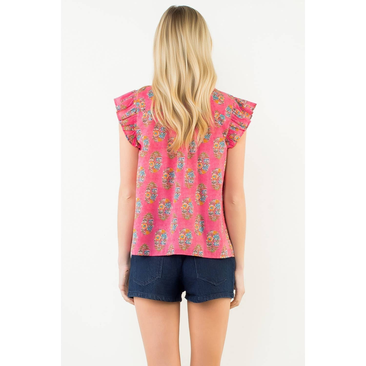 Lizzie Flutter Sleeve Blouse