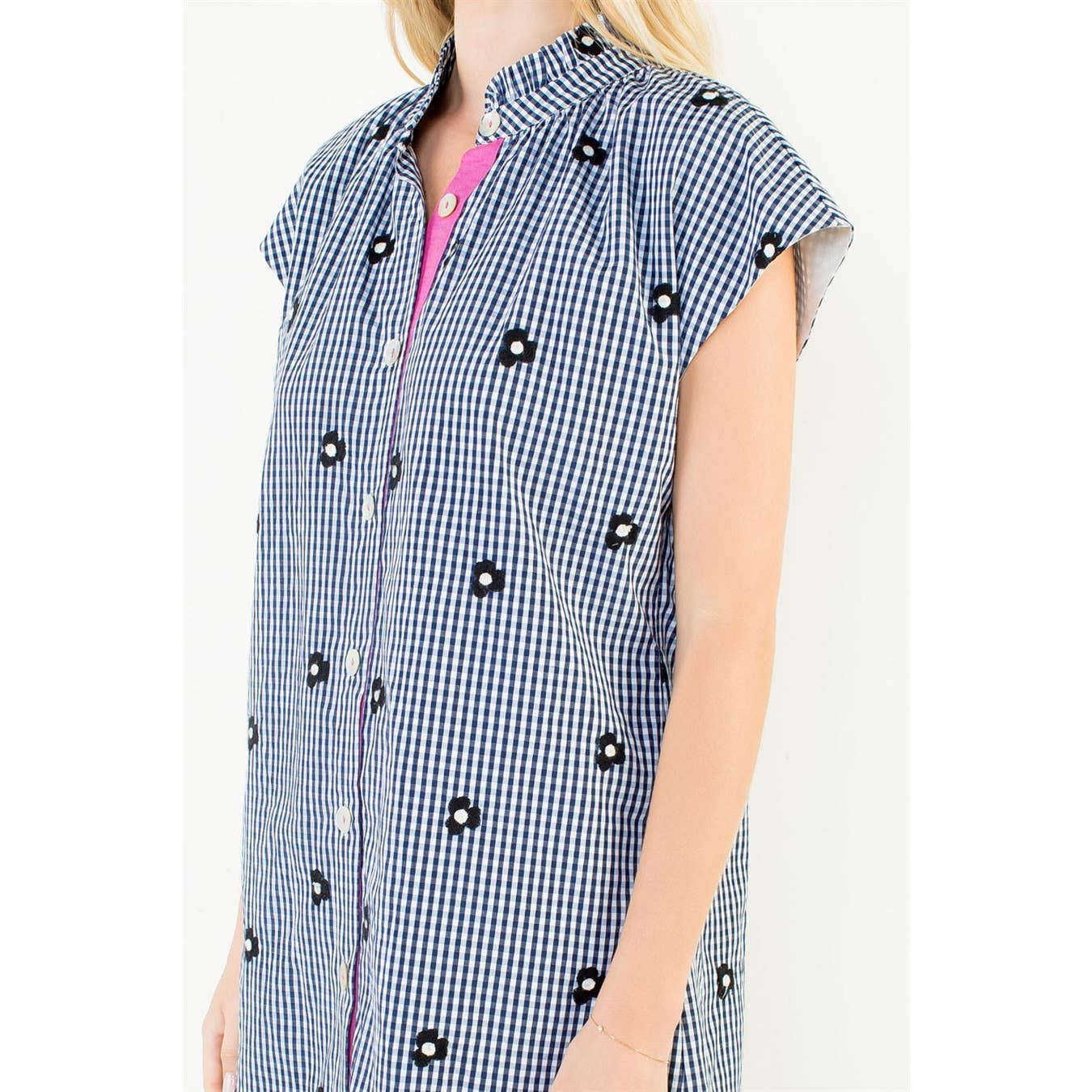 Ginger Gingham Mini Dress