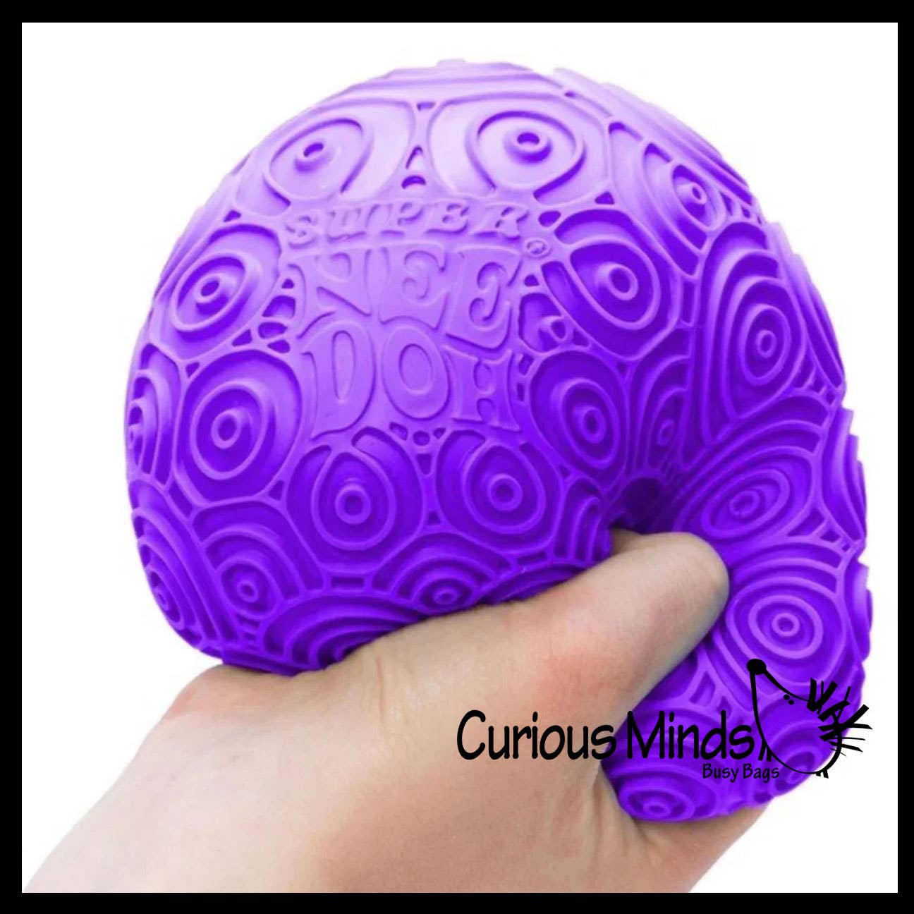 1 NeeDoh Jumbo Ripples Stress Ball Textured Squishy