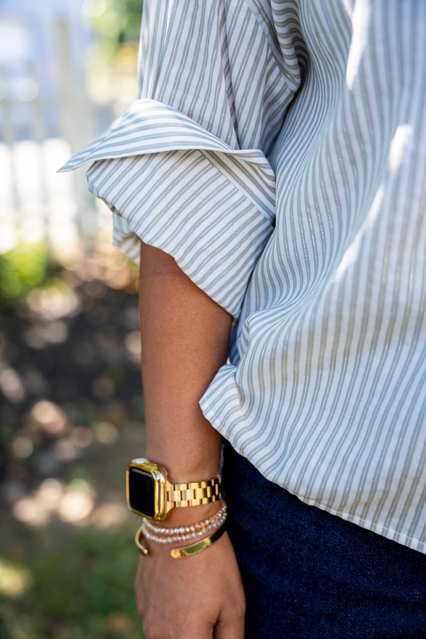 Twig Striped Blouse