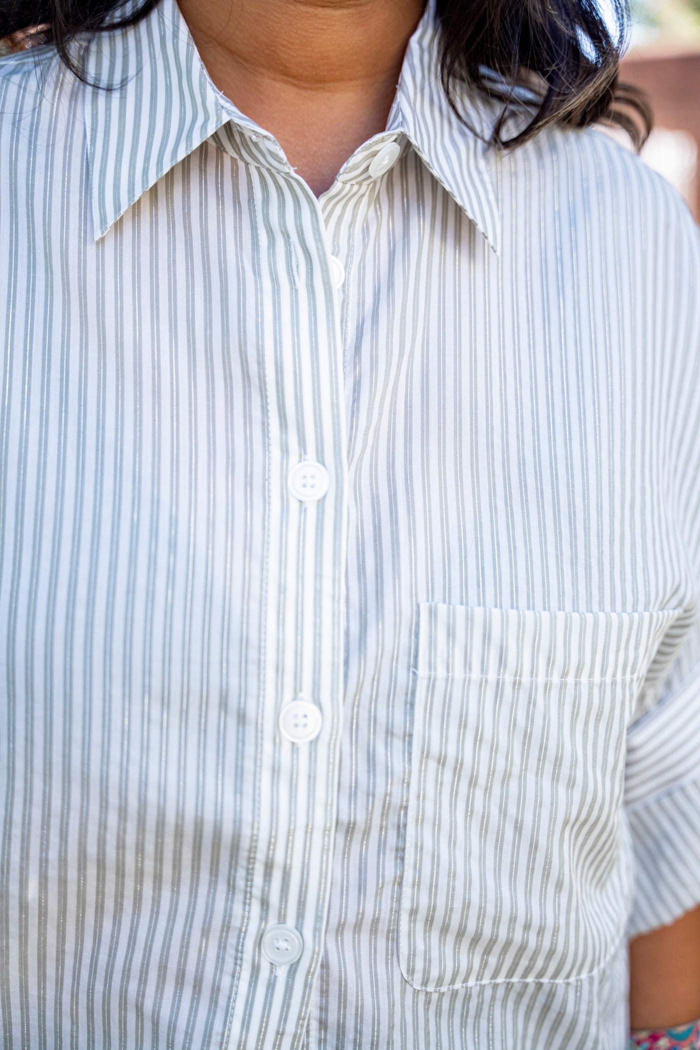 Twig Striped Blouse