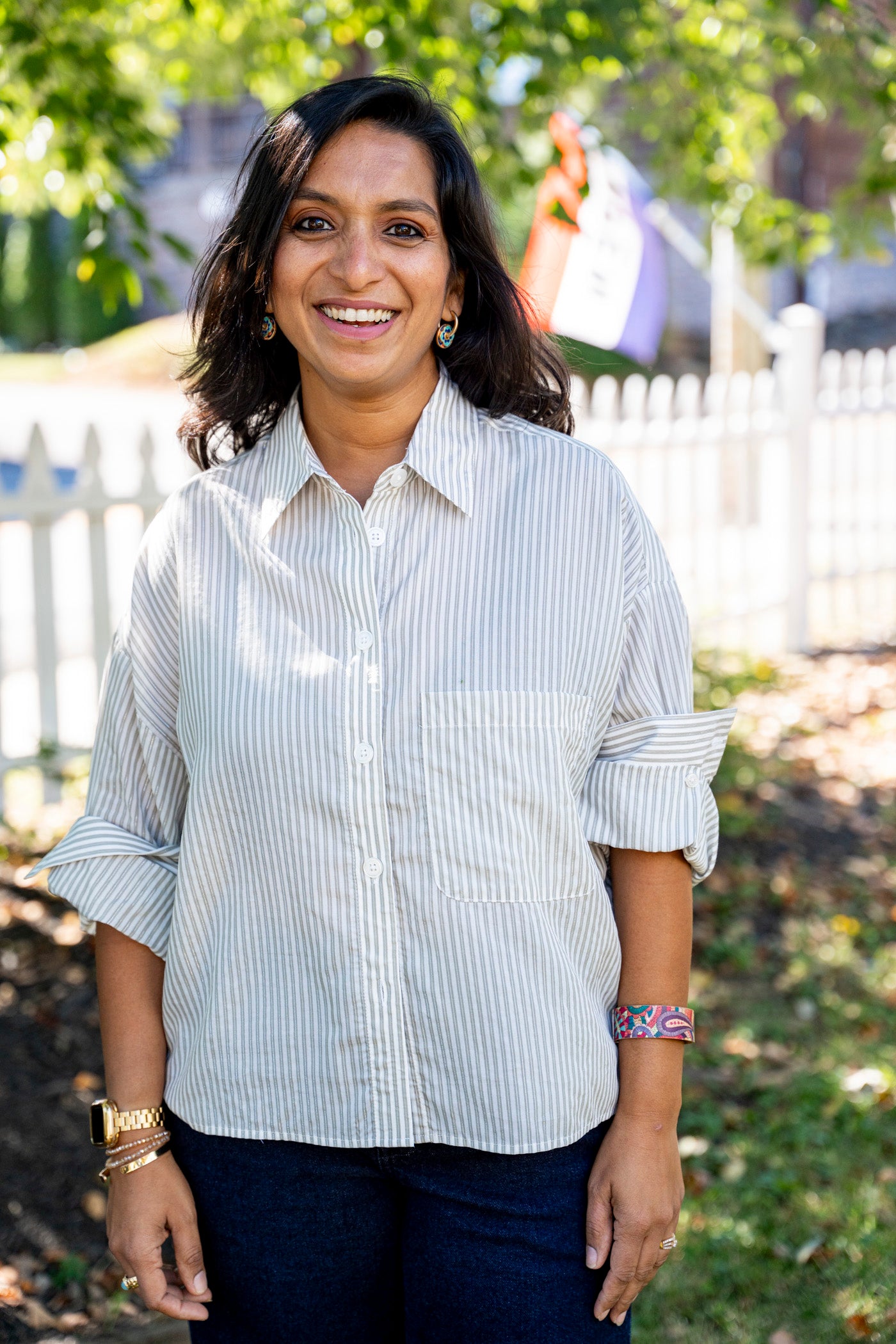 Twig Striped Blouse