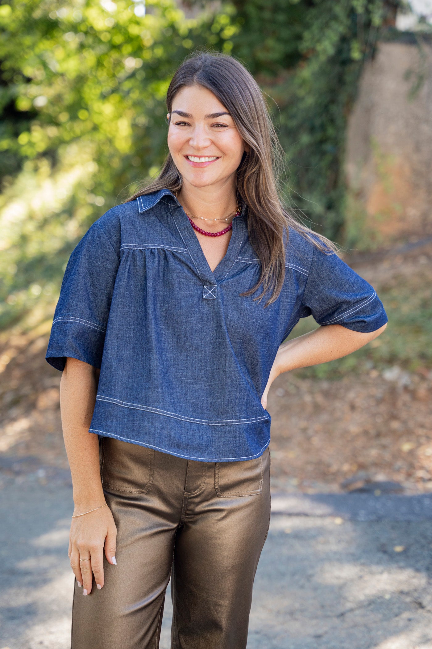 Copper Glow Pants