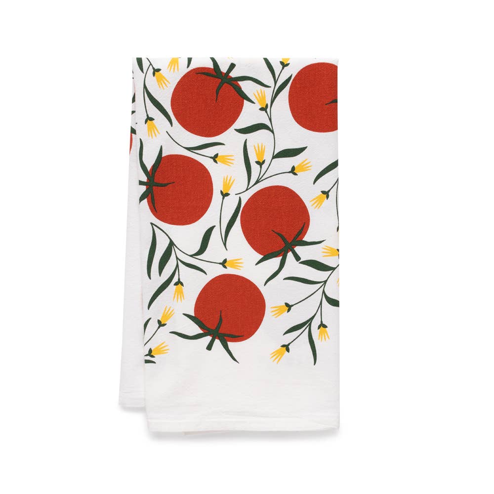 Tomatoes Tea Towel / Kitchen Decor / Midwest Made