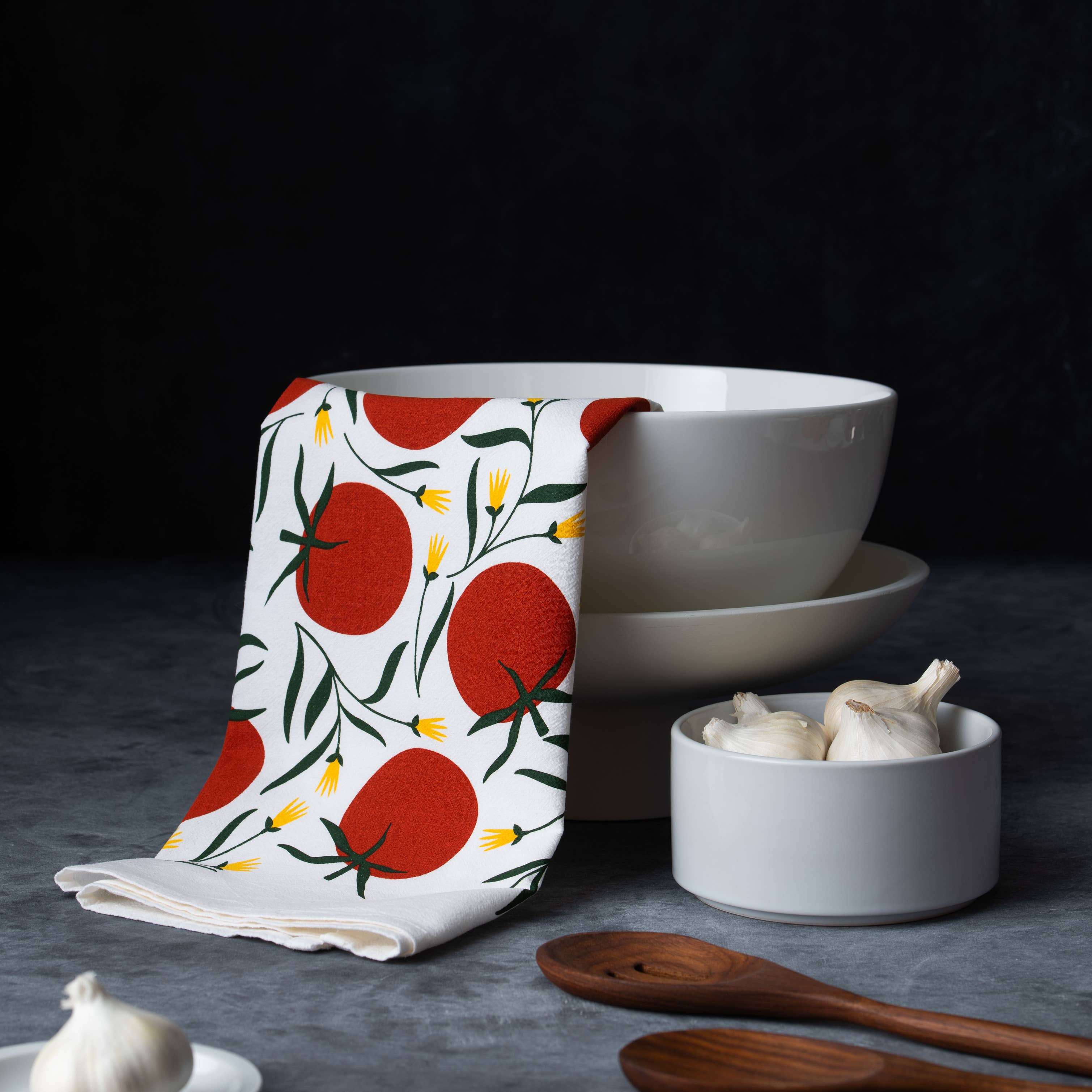 Tomatoes Tea Towel / Kitchen Decor / Midwest Made