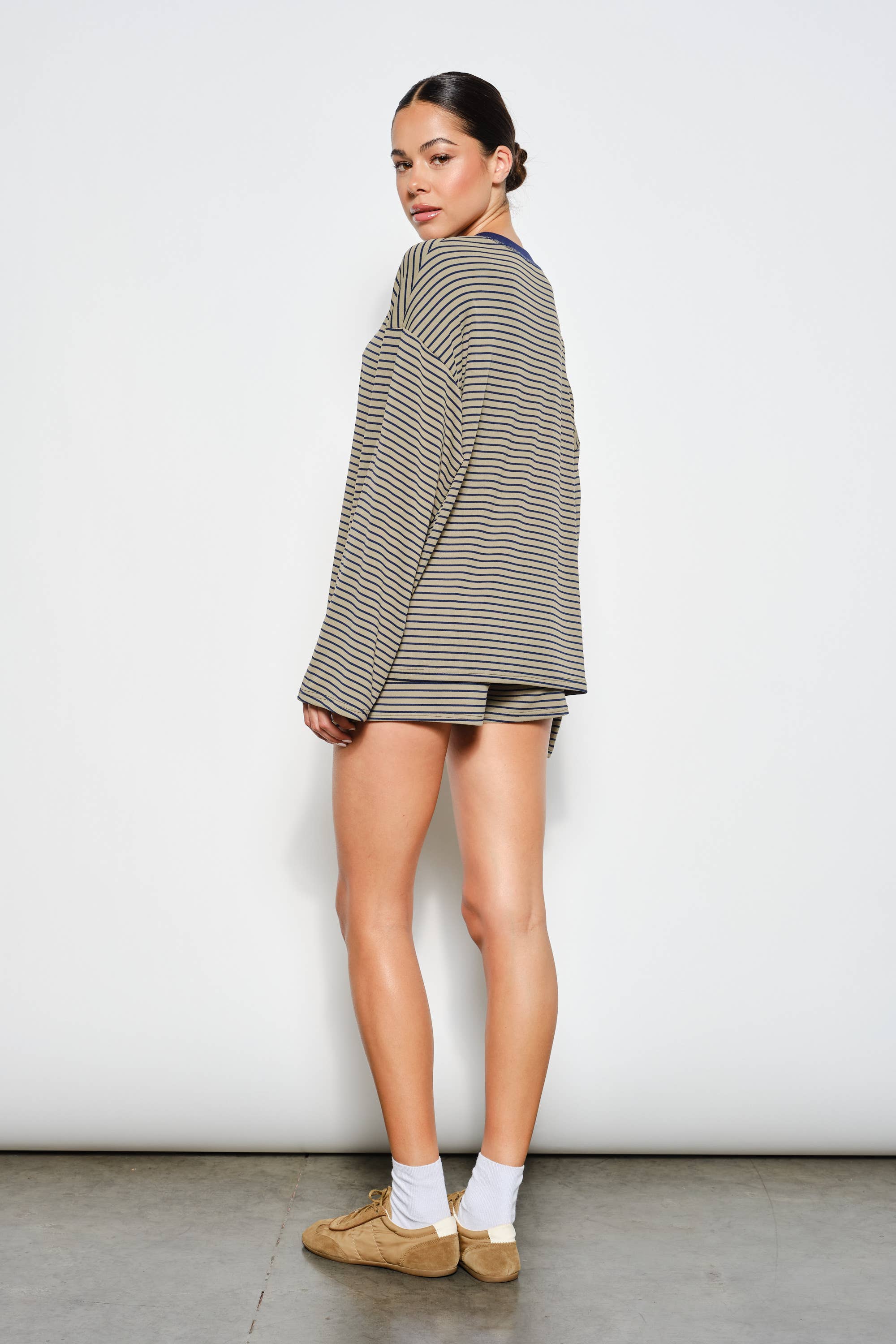 Cassandra Striped Top