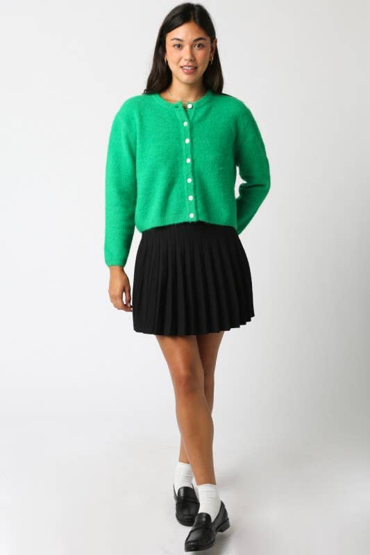 The Lucy Button Knit Top