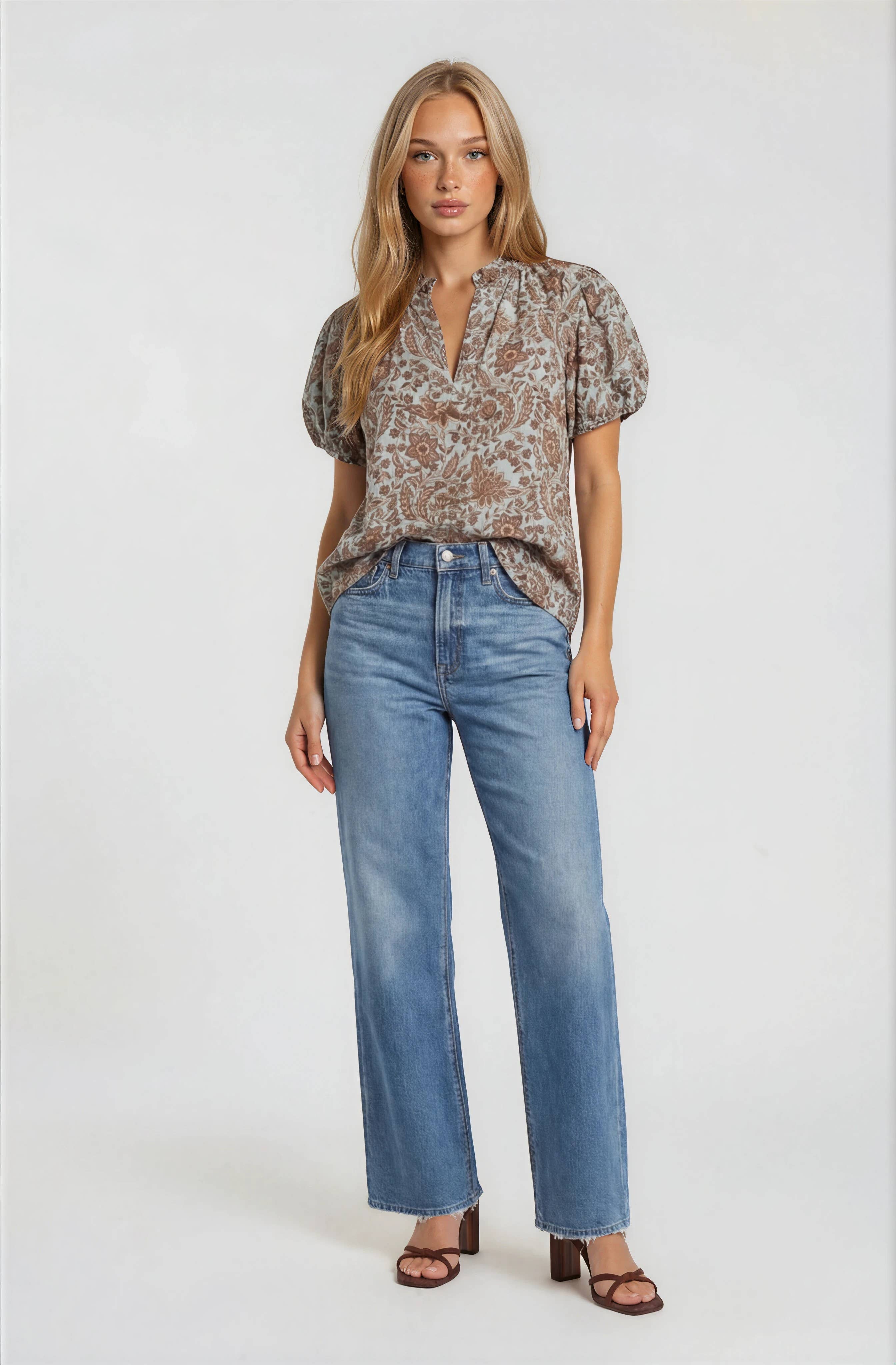 Coco Puff Sleeve Blouse