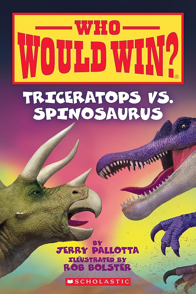 Triceratops vs. Spinosaurus (Who Would Win?): Volume 16 cover image