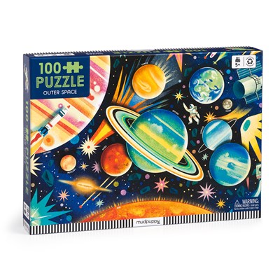 Outer Space 100 Piece Puzzle