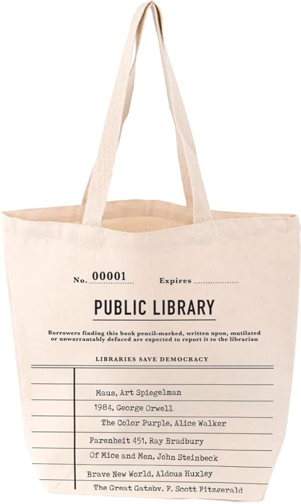 Libraries Save Democracy Tote cover image