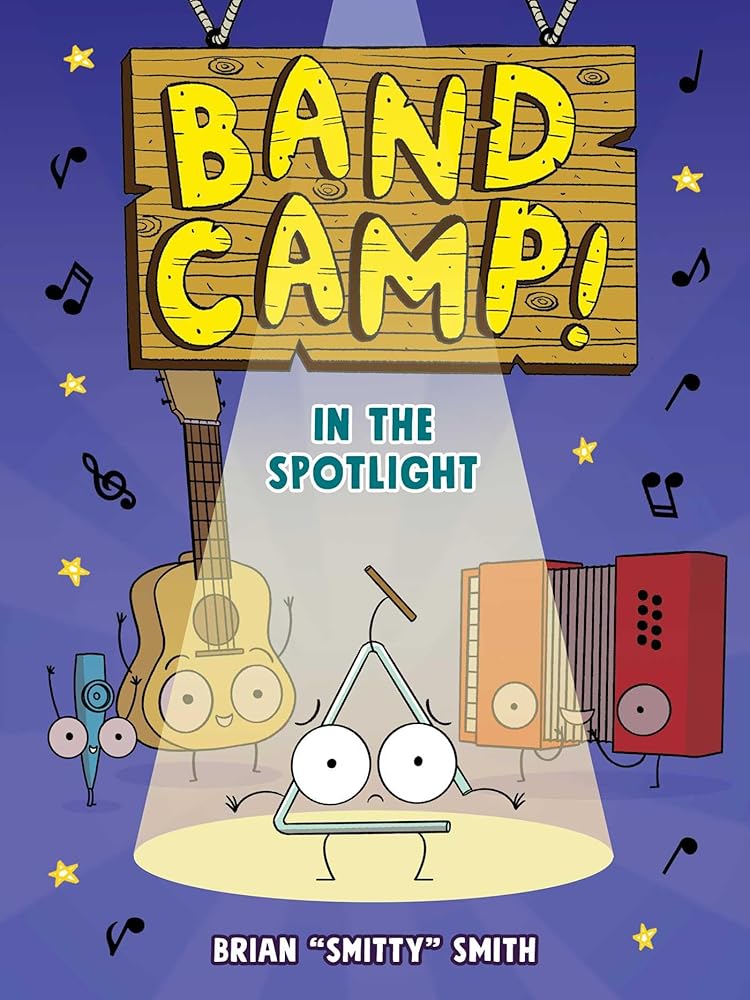 Band Camp! 3: In the Spotlight (Band Camp! #3)(A Little Bee Graphic Novel Series for Kids) cover image
